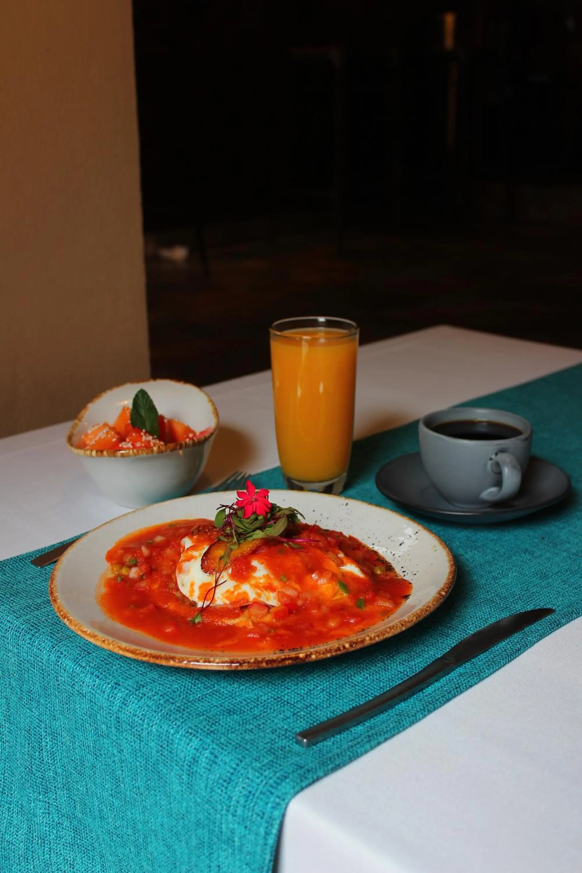 Restaurant/places to eat in Hotel Agua Escondida