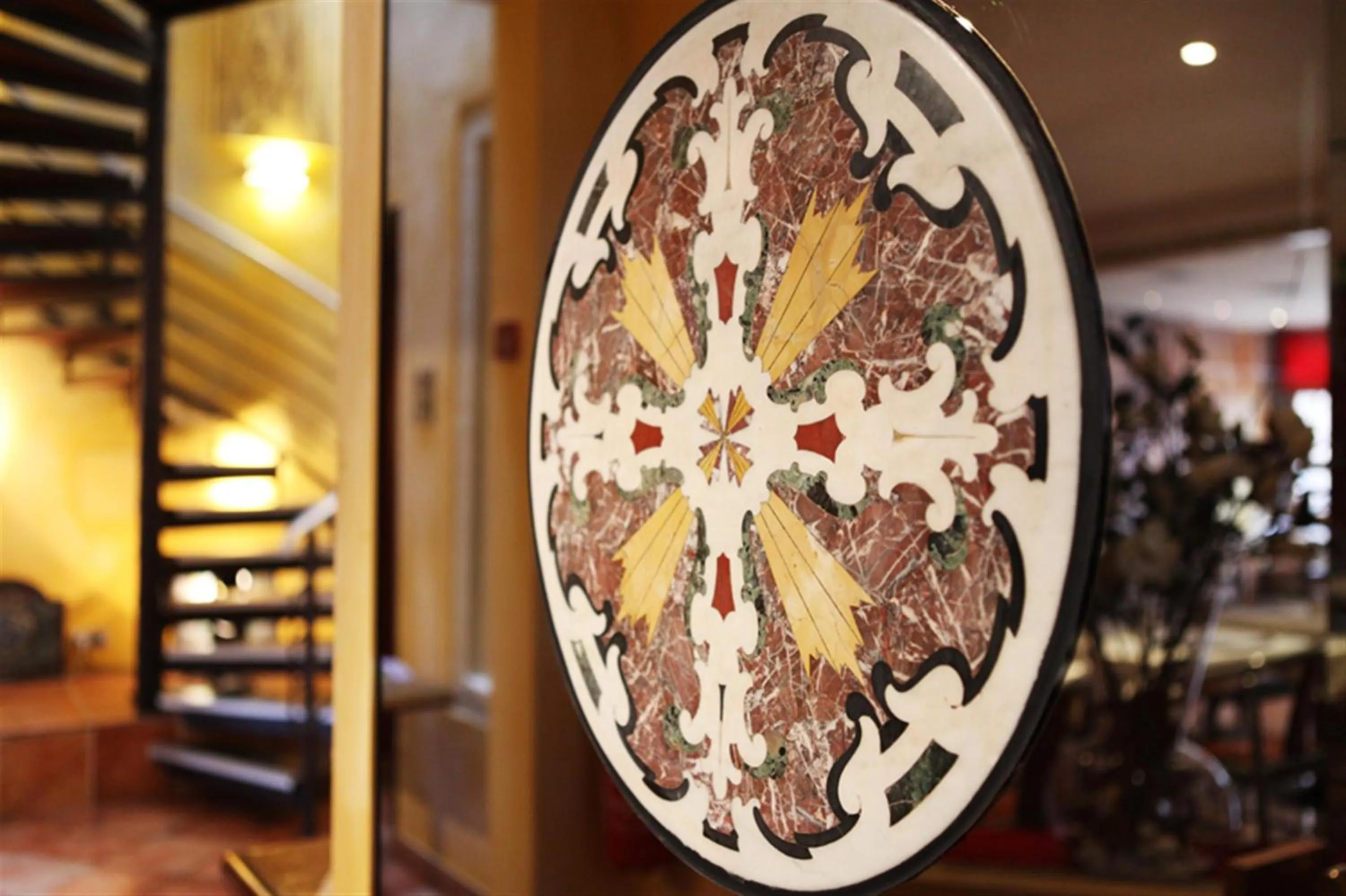 Decorative detail in Hotel Cathédrale