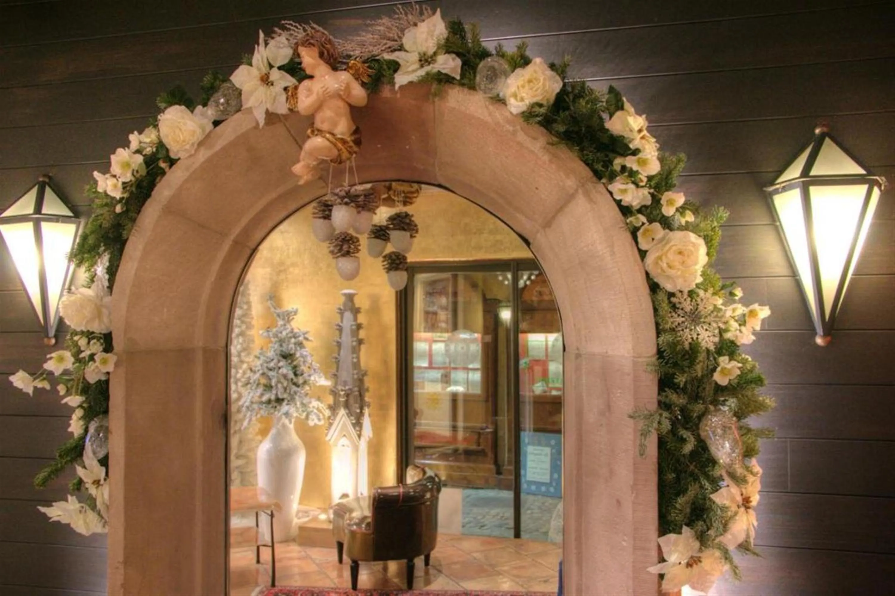 Decorative detail in Hotel Cathédrale