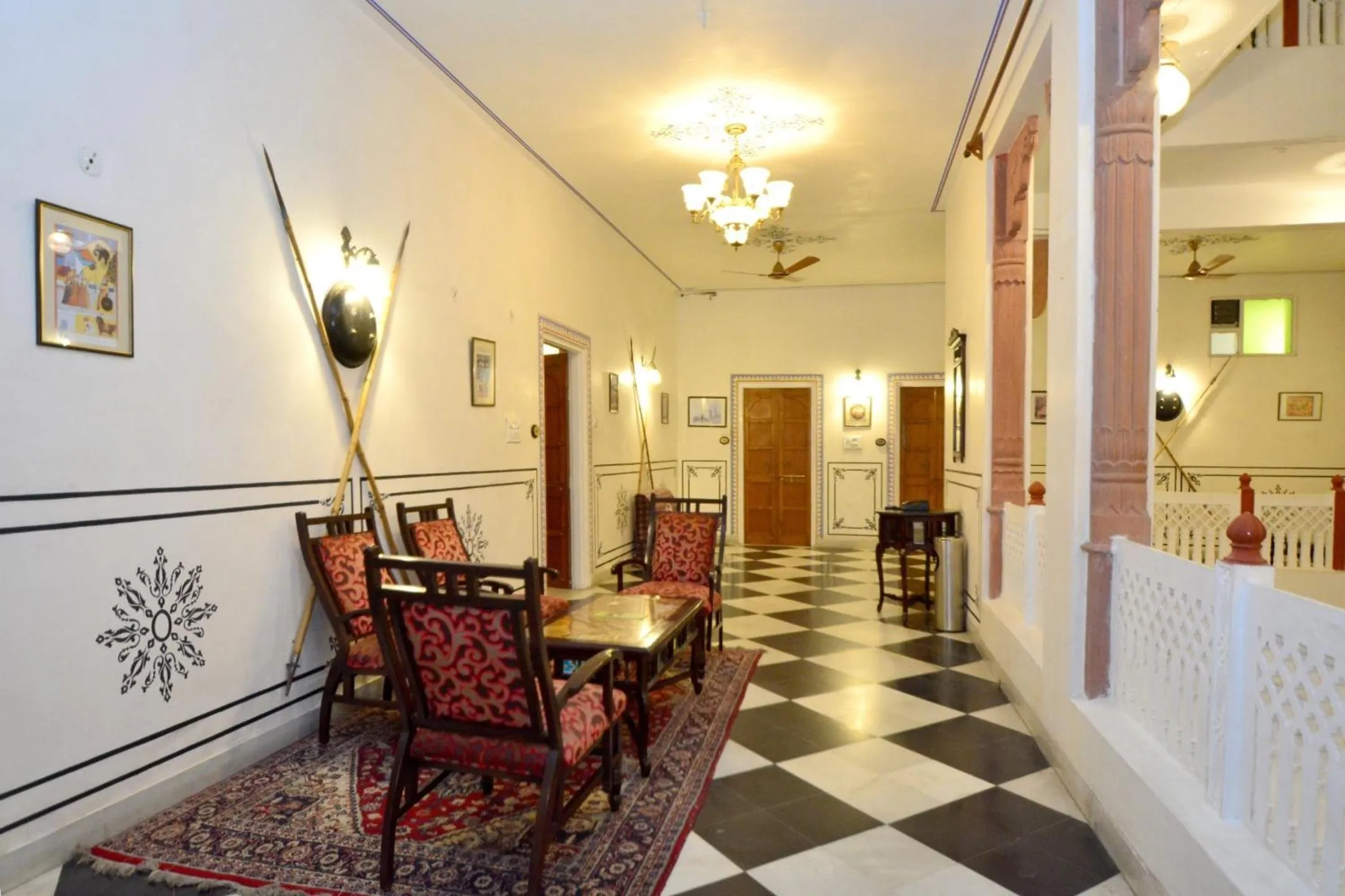 Lobby or reception in Mahal Khandela-A Heritage Hotel In Jaipur City Center