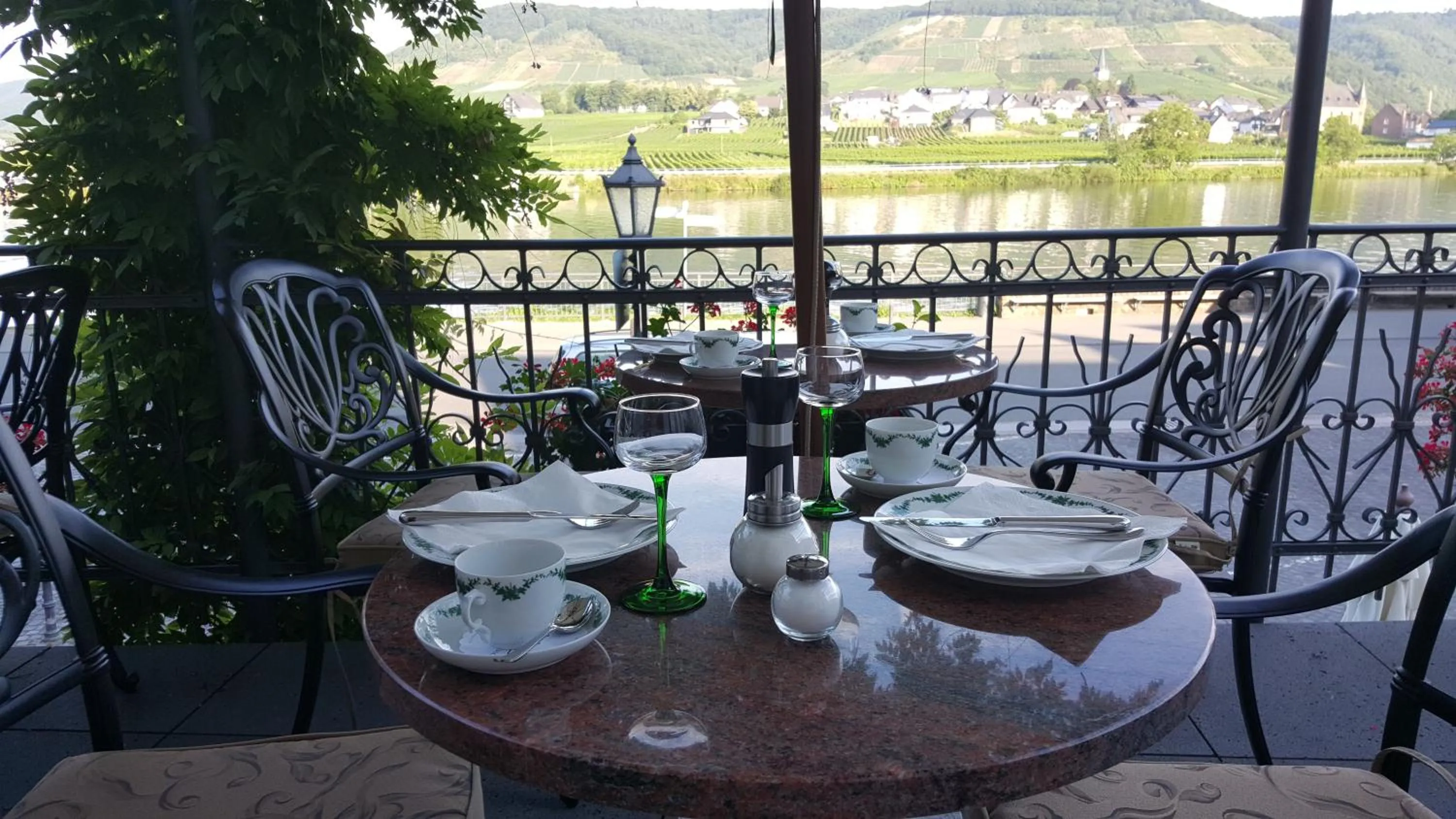 River view in Villa Beilstein