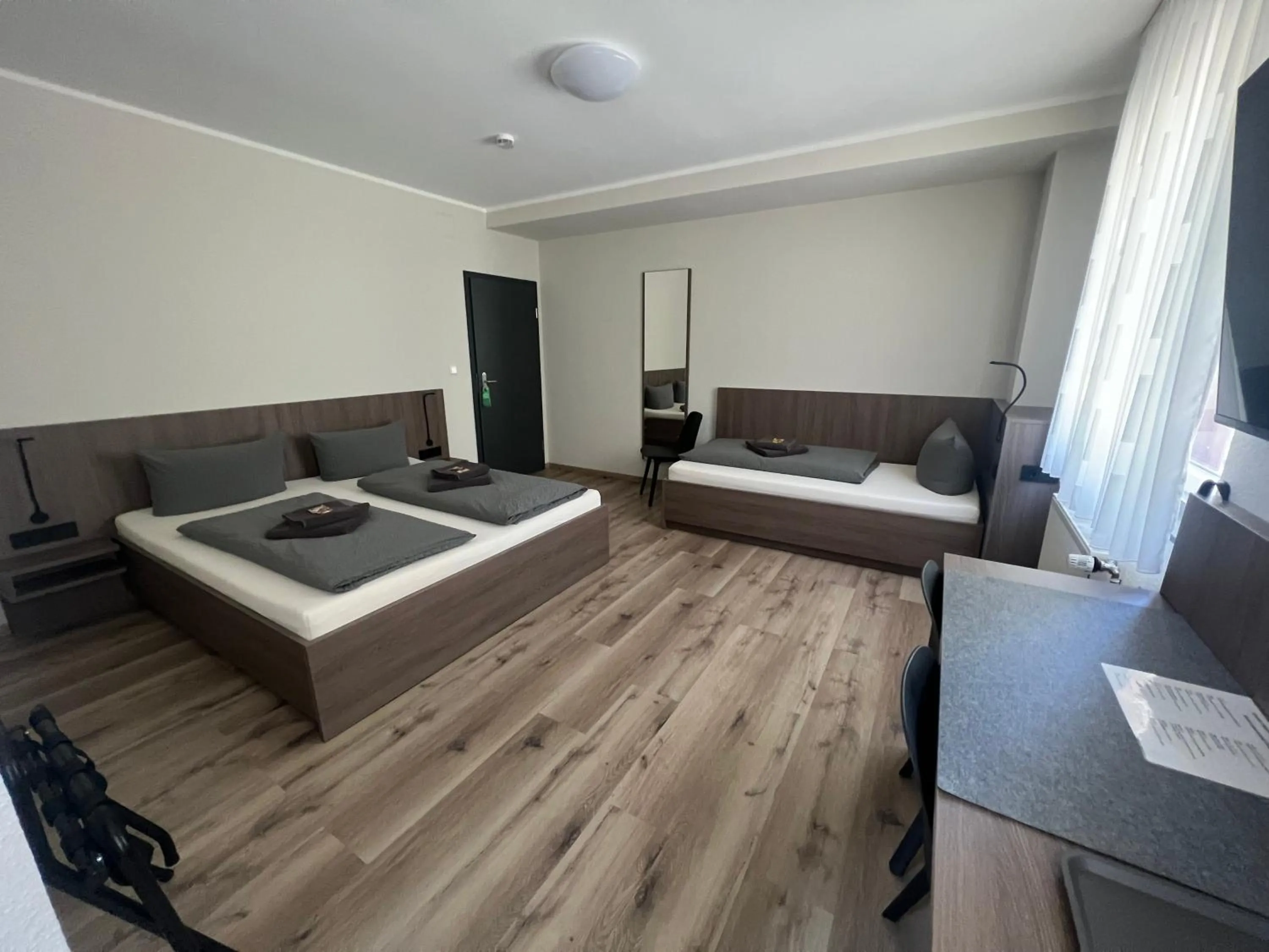 Bed in Hotel Stockumer Hof