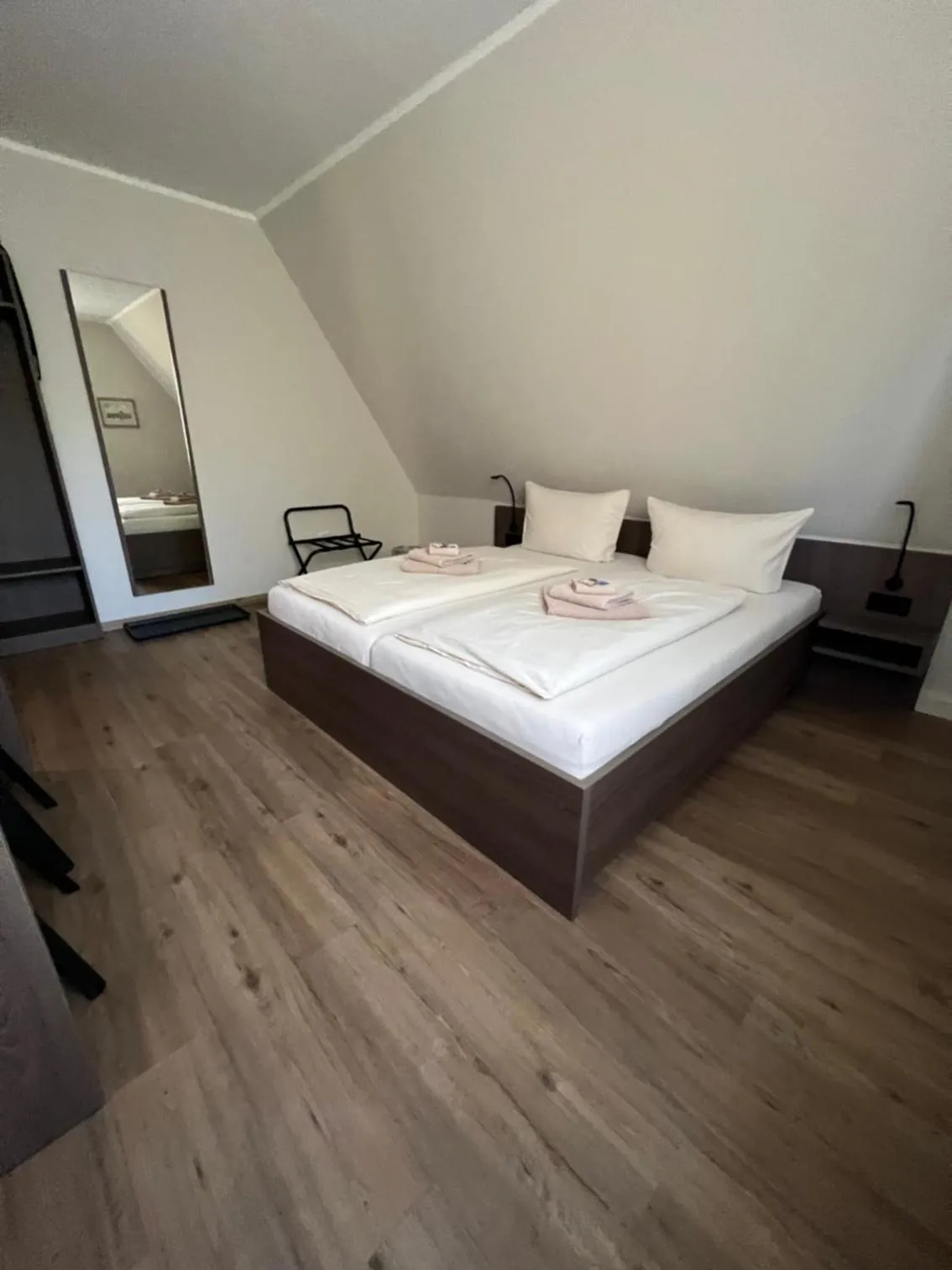 Bed in Hotel Stockumer Hof