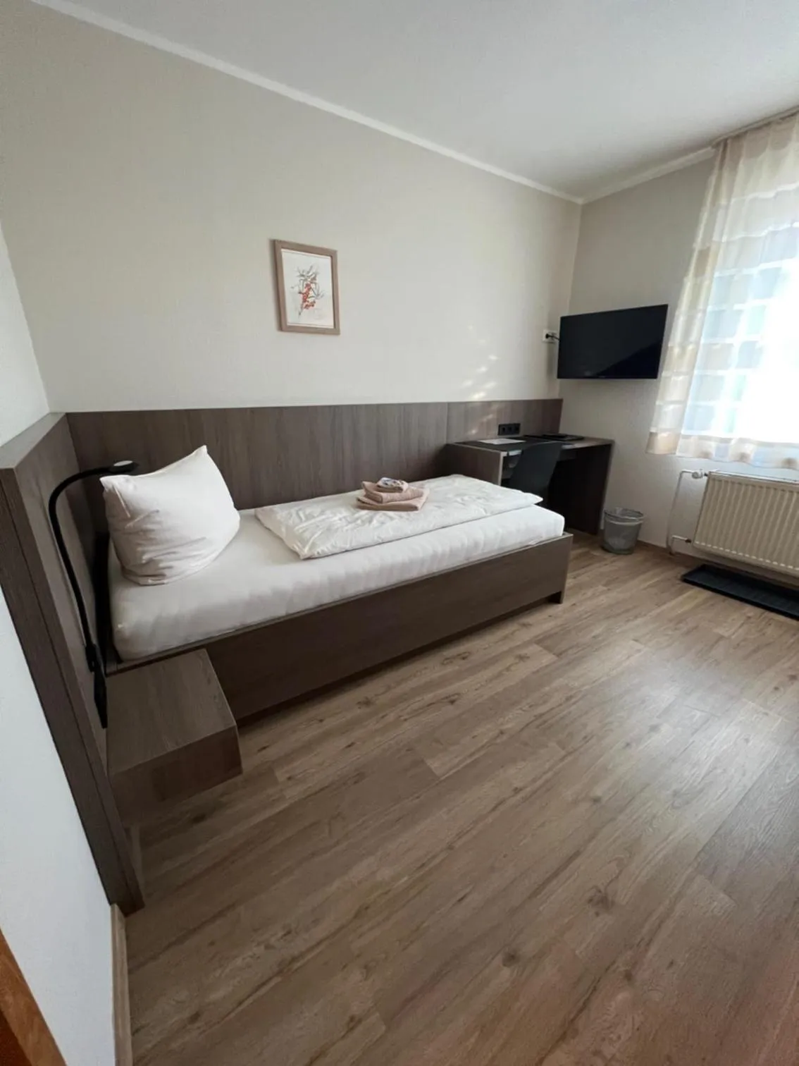 Bed in Hotel Stockumer Hof