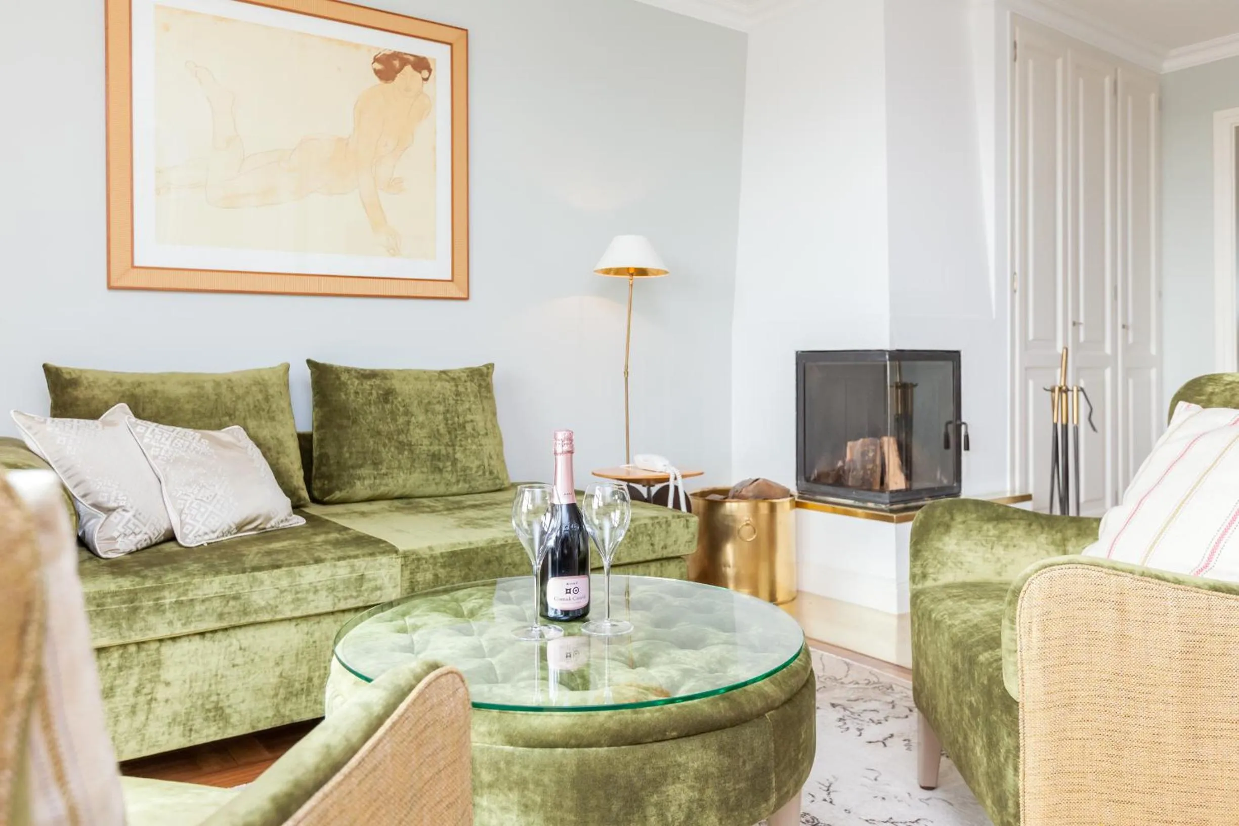 Kamin-Suite in Hotel Watthof