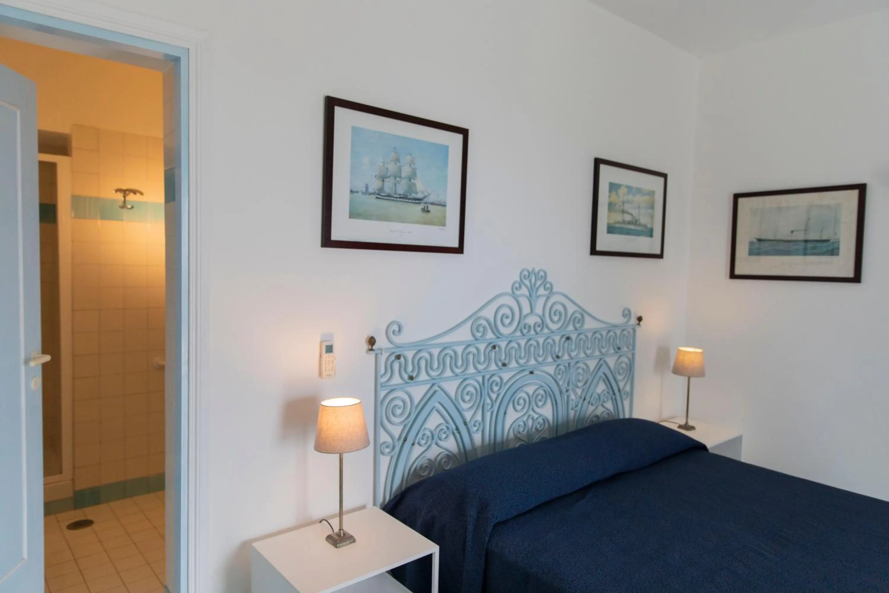 Bed in Hotel Agave e Ginestra