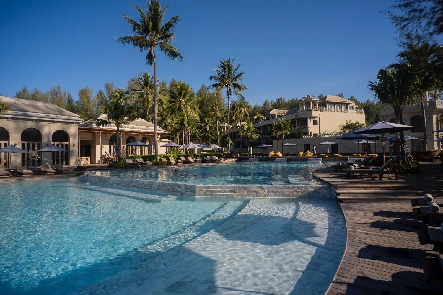 Swimming pool in Devasom Khao Lak Beach Resort & Villas