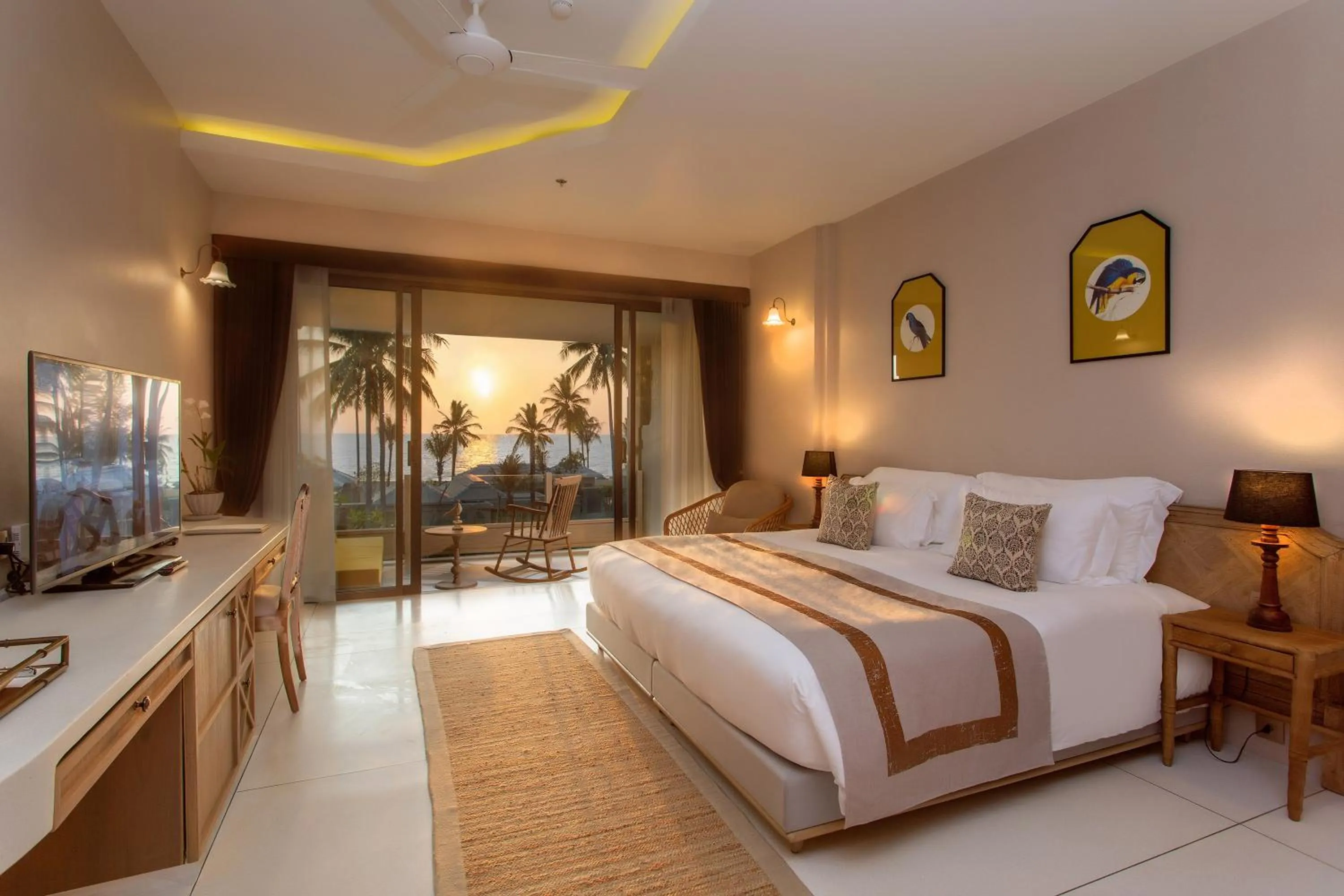 Bedroom, Bed in Devasom Khao Lak Beach Resort & Villas