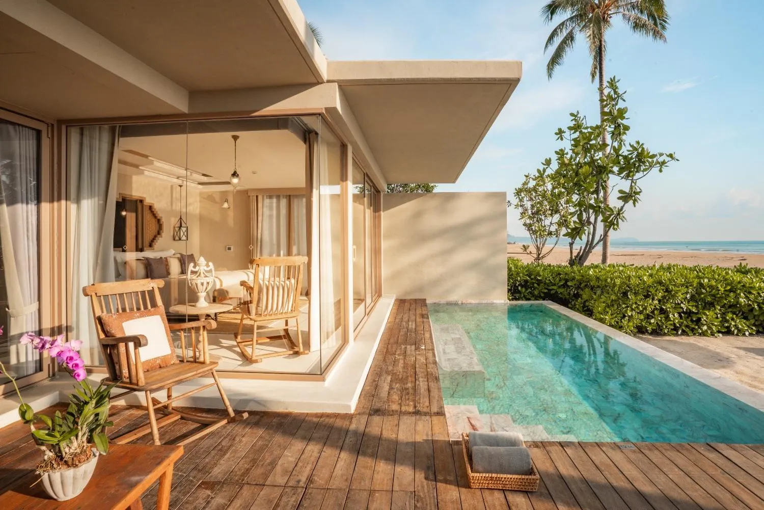 Balcony/Terrace in Devasom Khao Lak Beach Resort & Villas