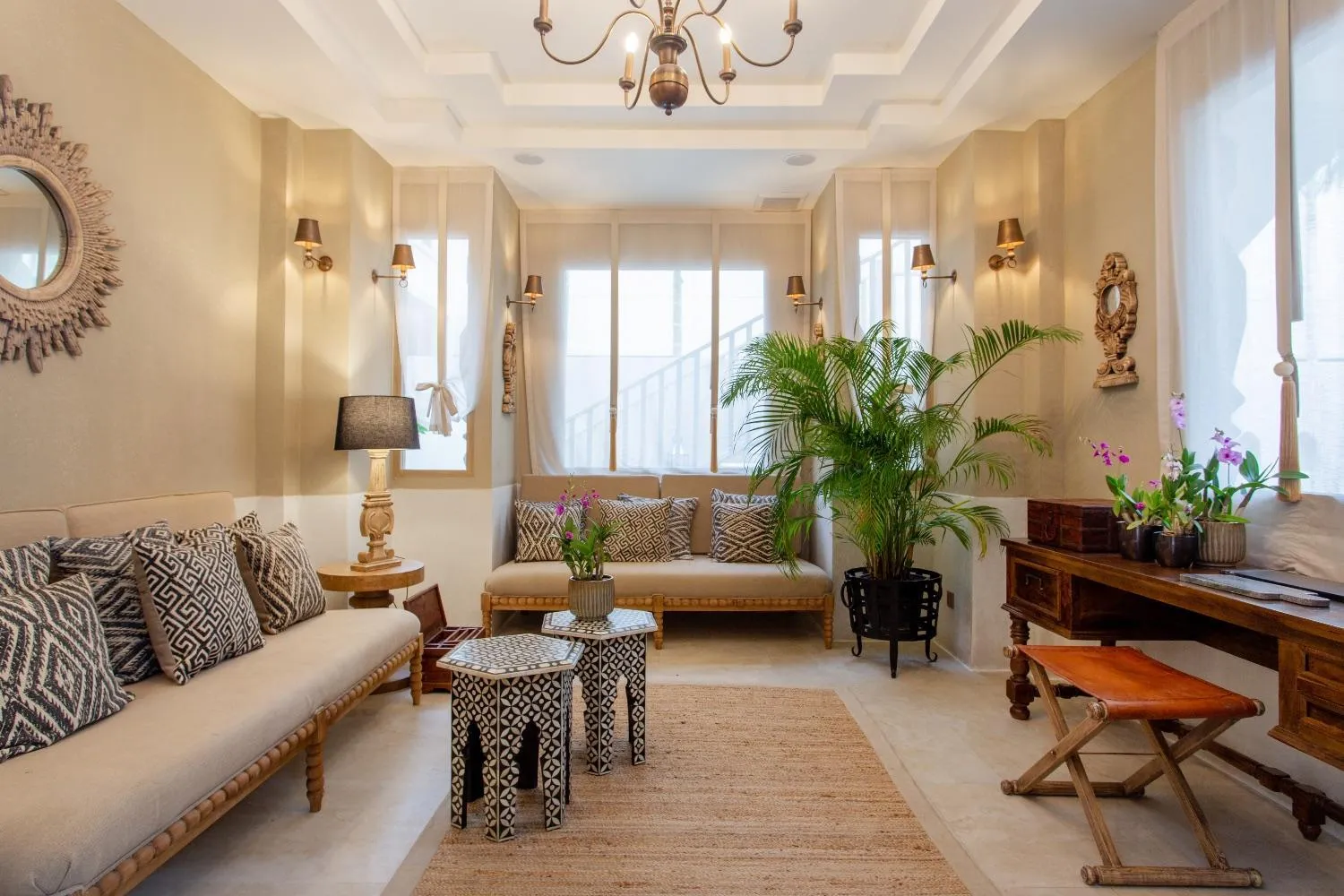 Living room in Devasom Khao Lak Beach Resort & Villas