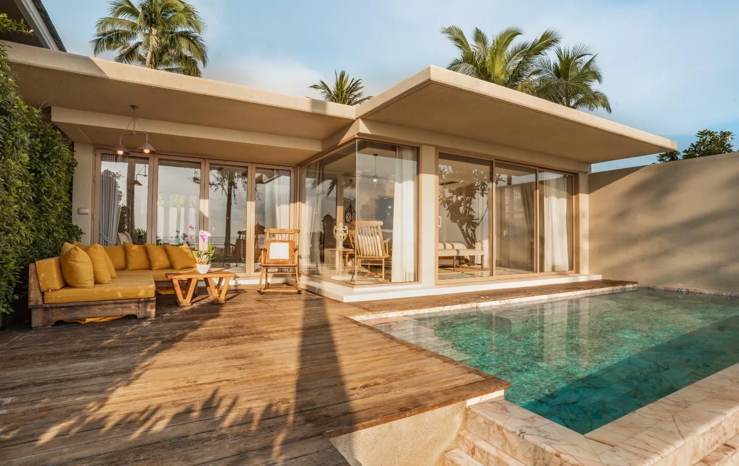 Swimming pool in Devasom Khao Lak Beach Resort & Villas