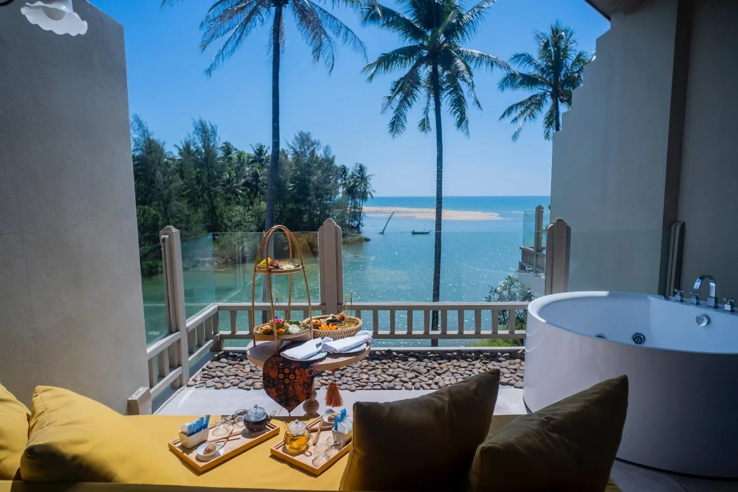 Balcony/Terrace in Devasom Khao Lak Beach Resort & Villas
