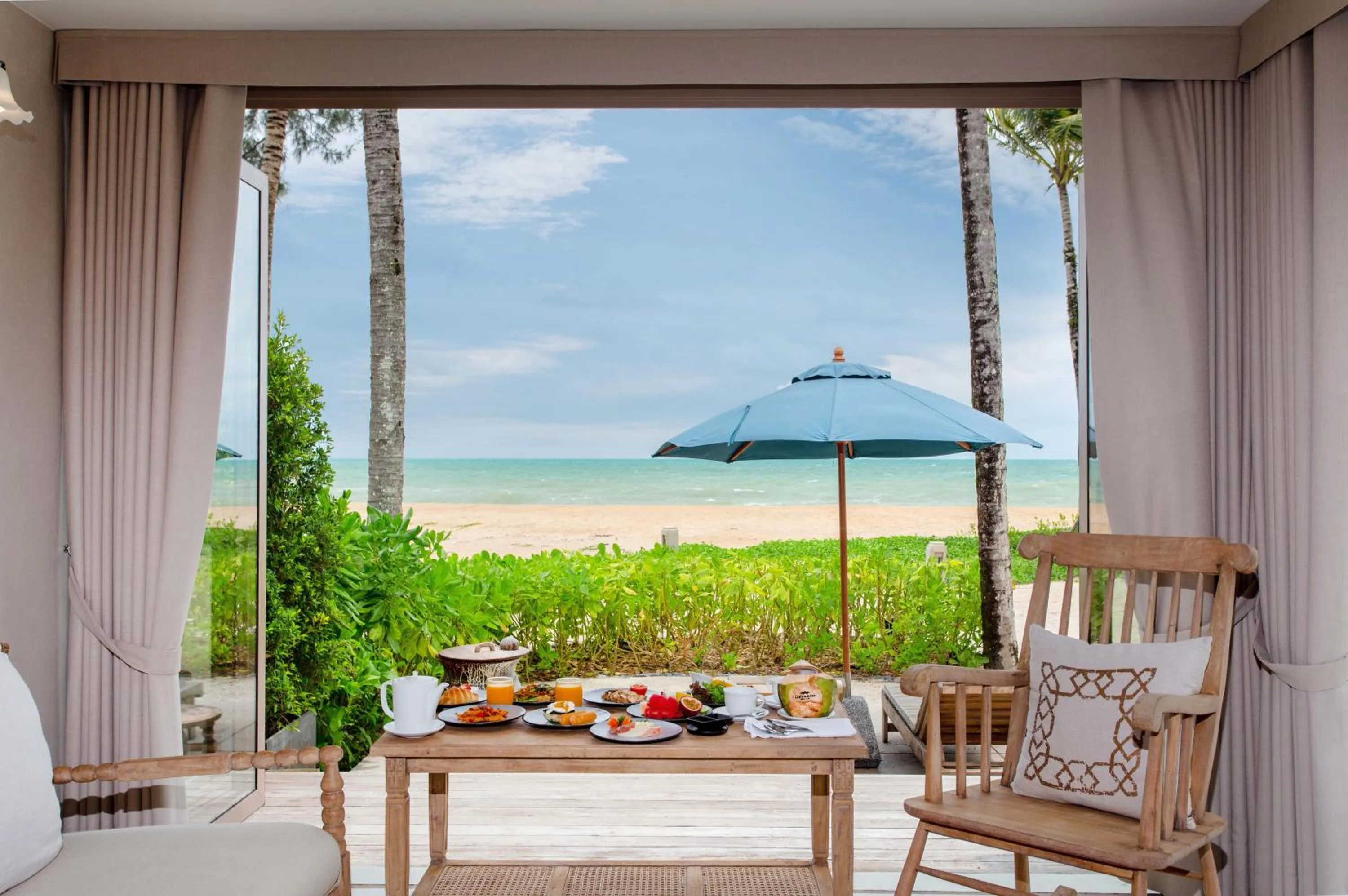 Dining area in Devasom Khao Lak Beach Resort & Villas