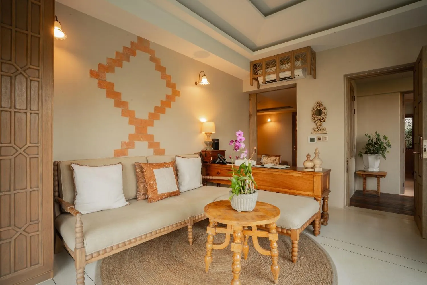 Seating area in Devasom Khao Lak Beach Resort & Villas