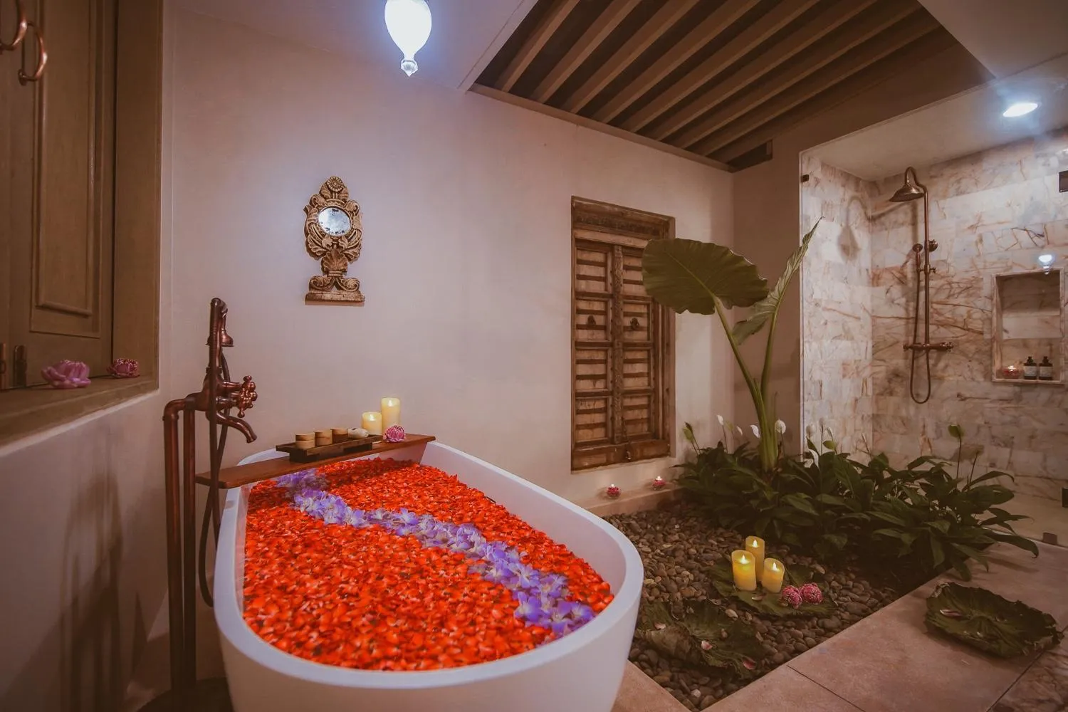 Bath in Devasom Khao Lak Beach Resort & Villas