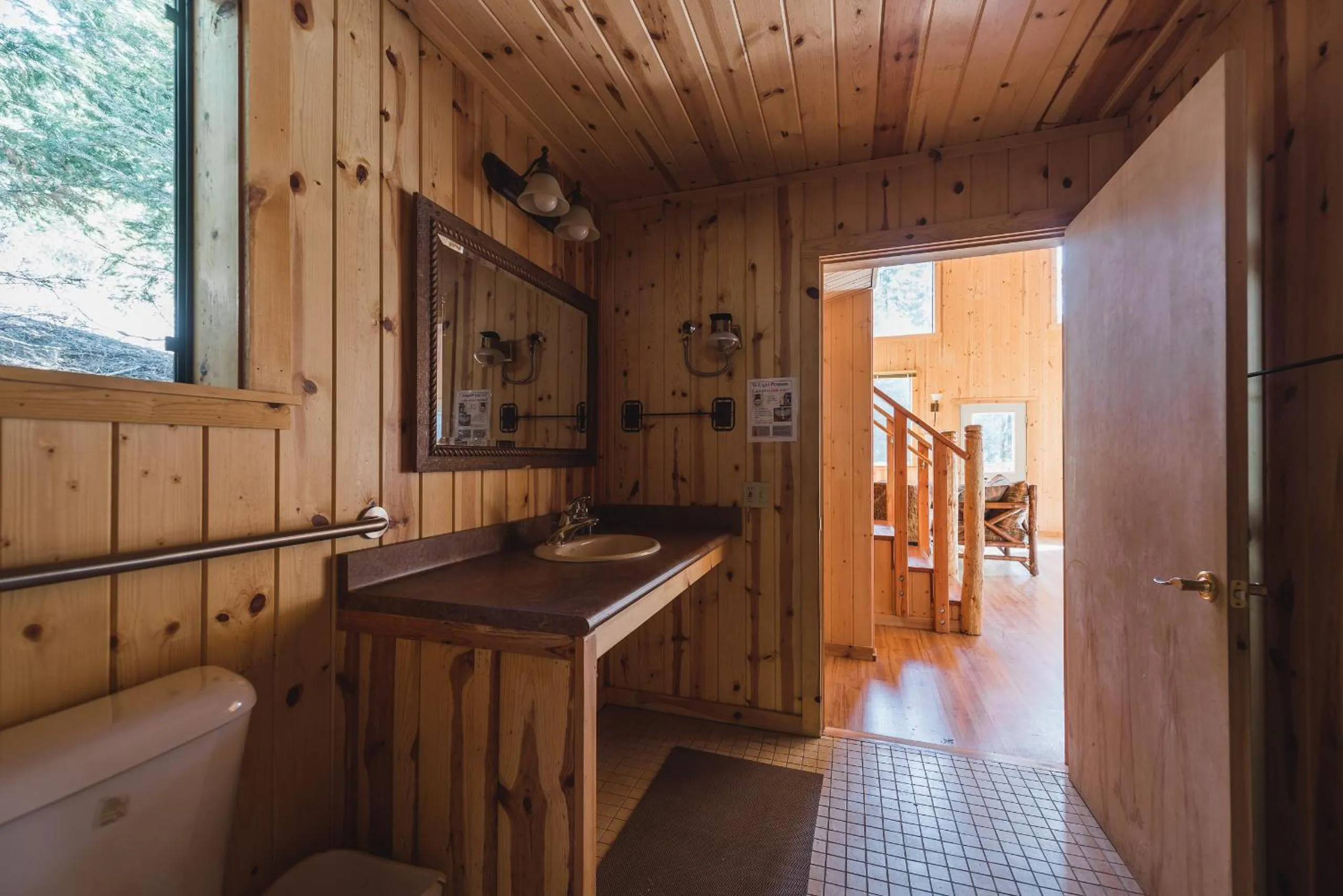 Bathroom in Silver City Mountain Resort