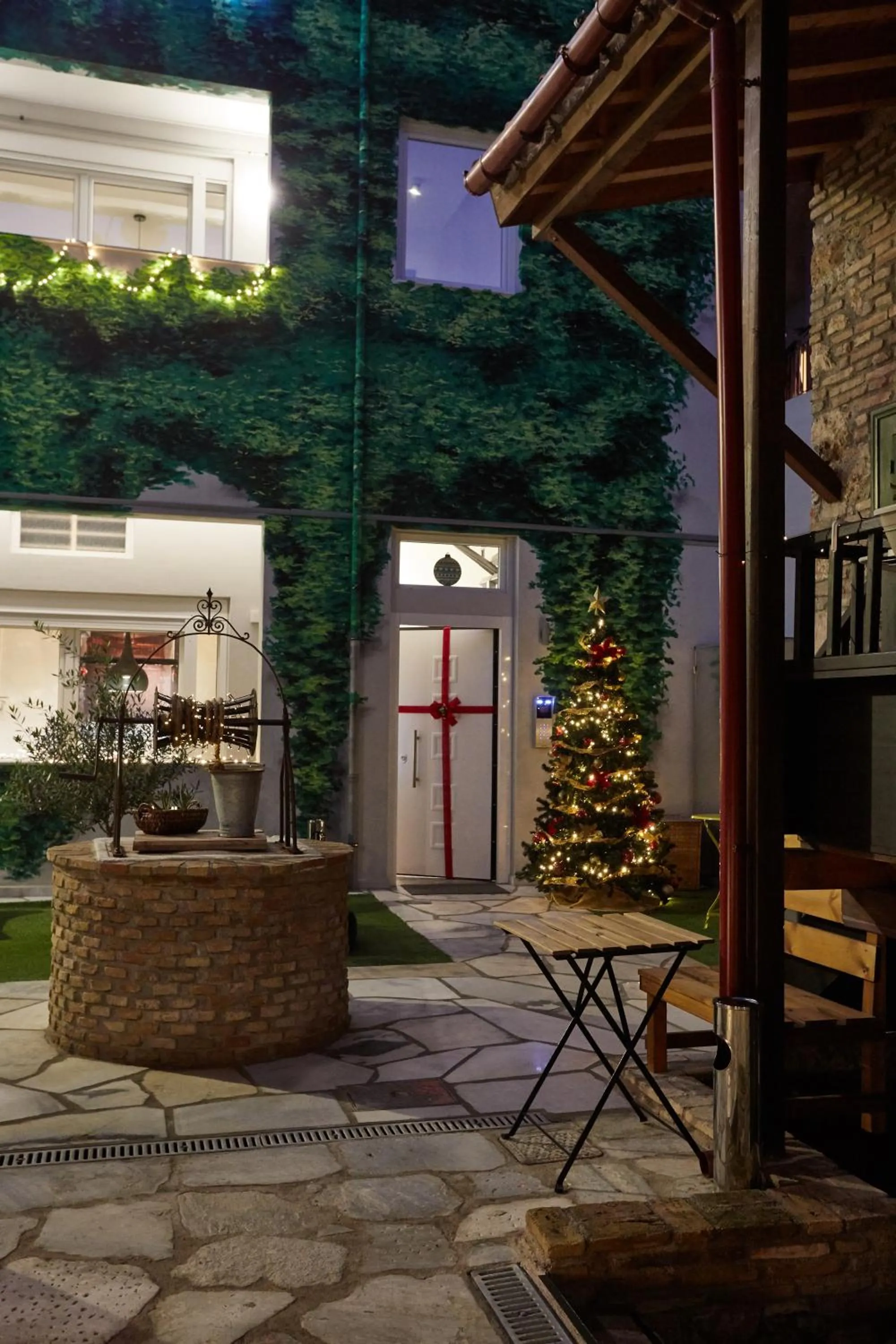 Patio in Athenian Residences