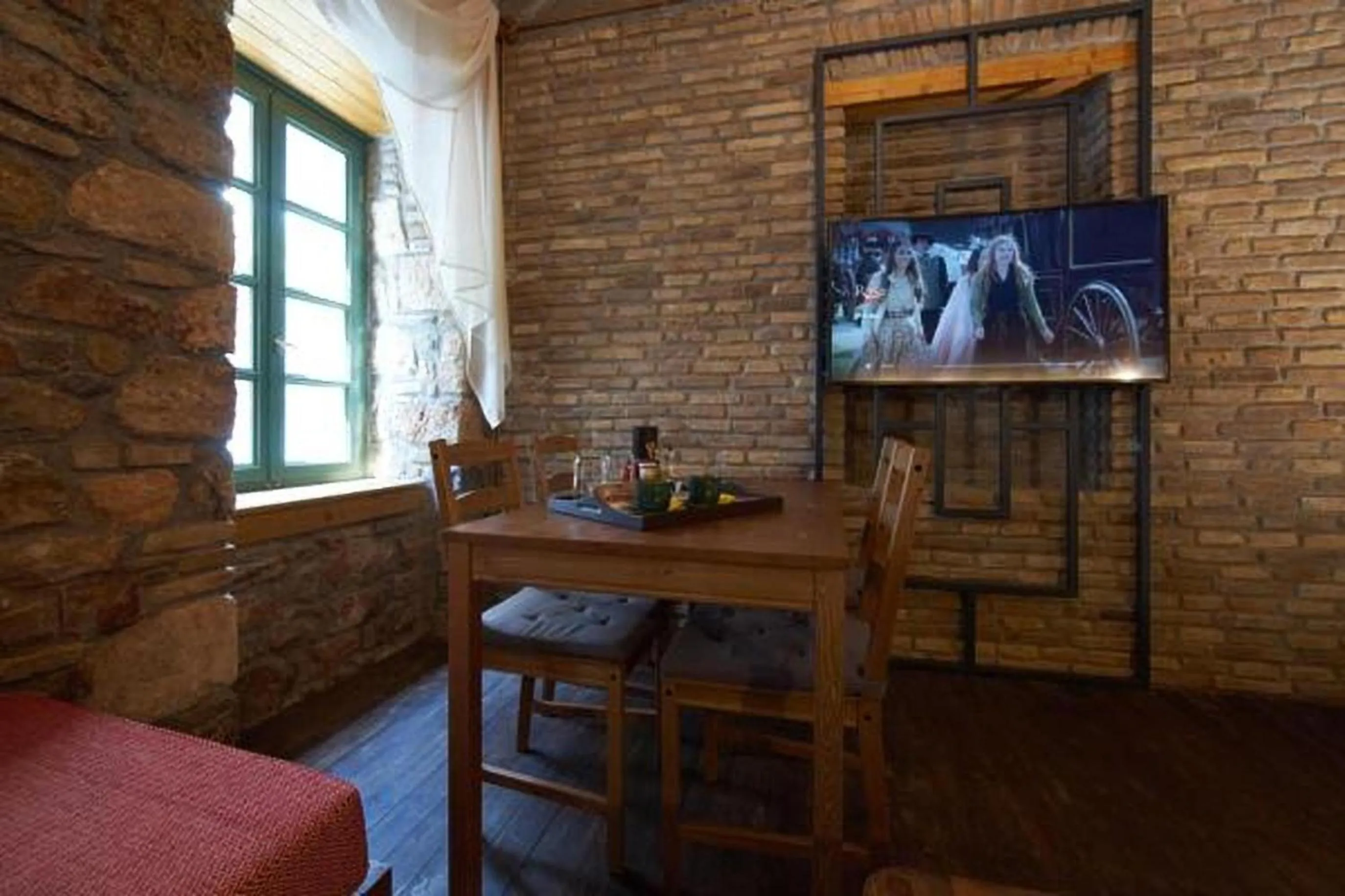 Seating area in Athenian Residences