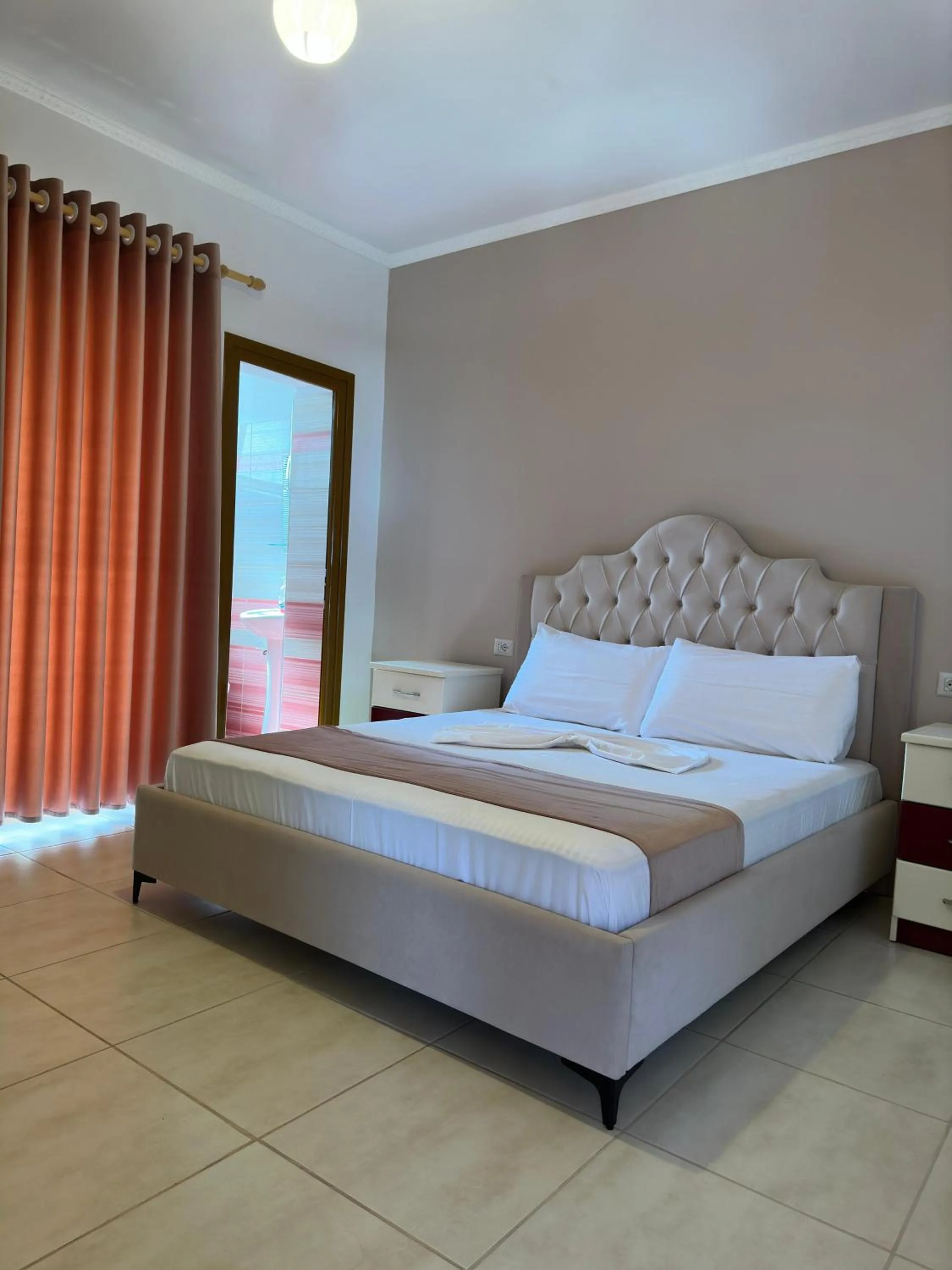 Bed in Evelina Ernild Rooms