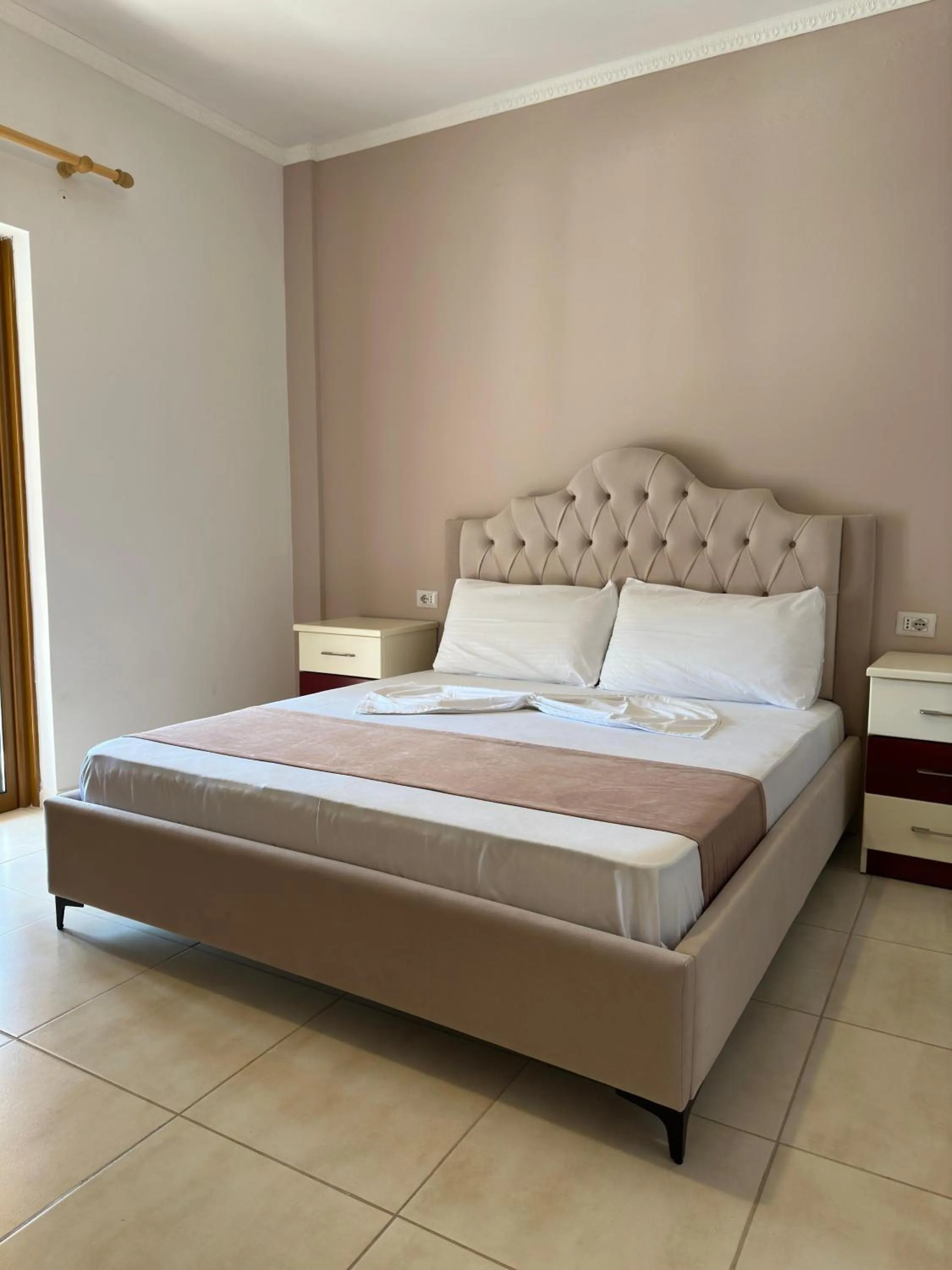 Bed in Evelina Ernild Rooms