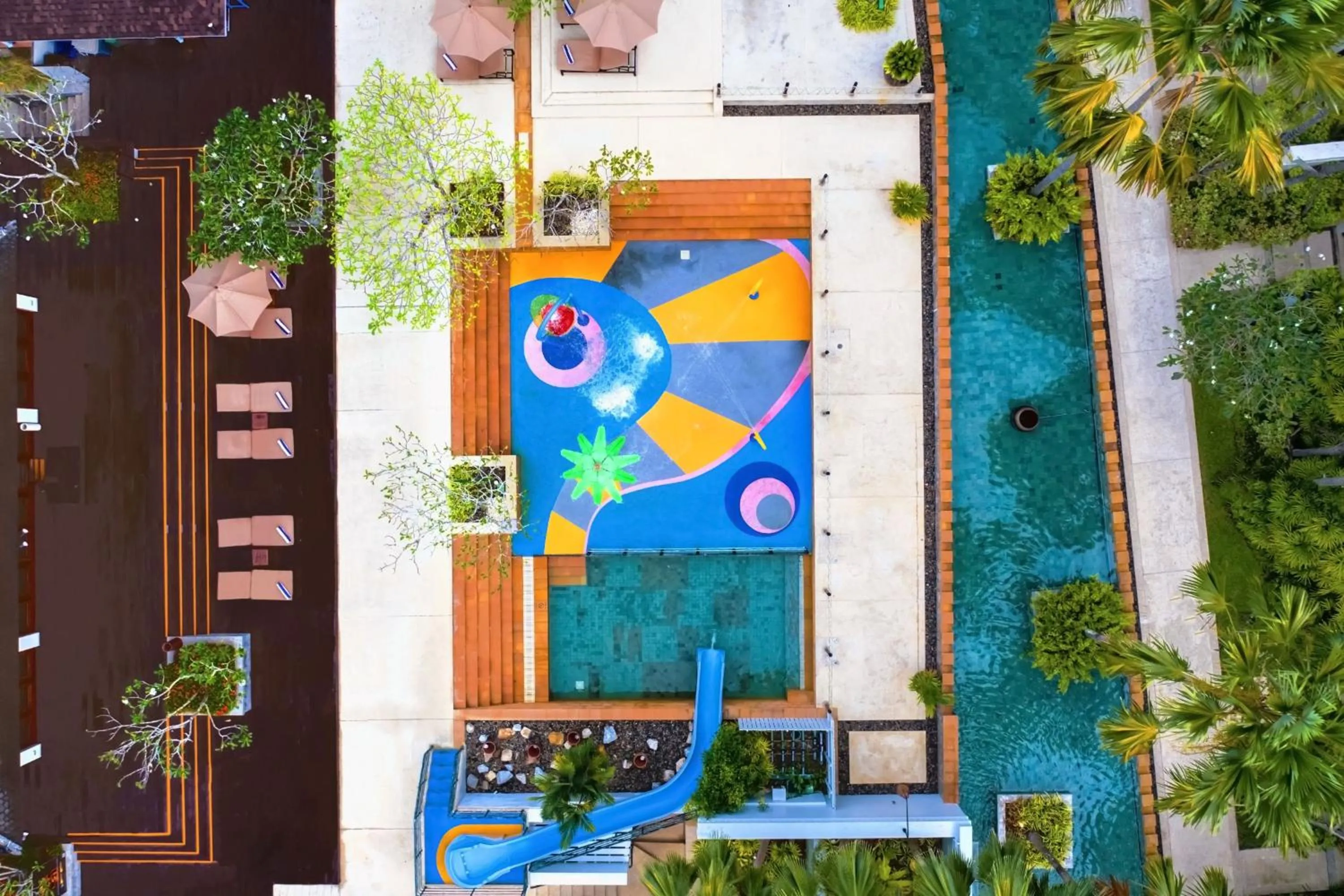 Swimming pool in Marriott's Mai Khao Resort - Phuket