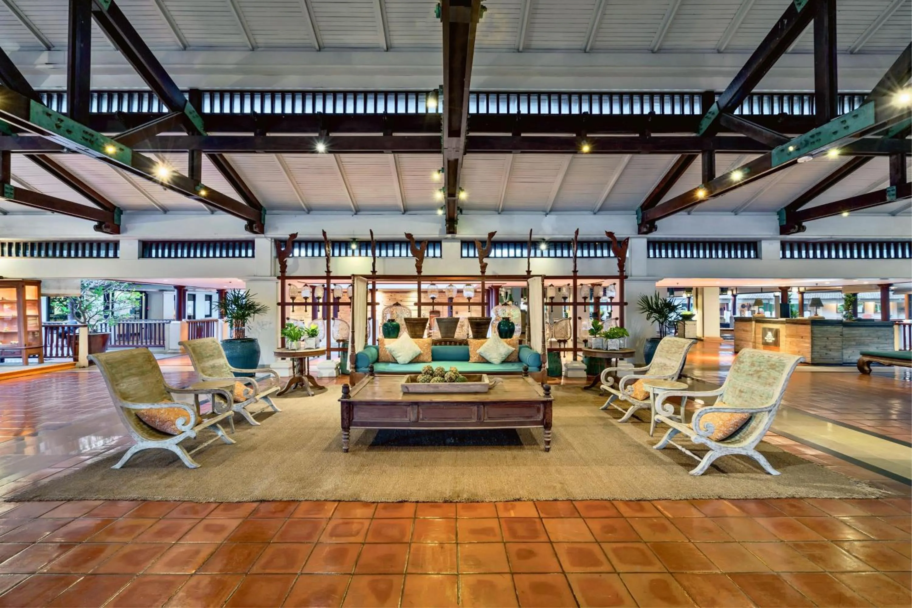 Lobby or reception in Marriott's Phuket Beach Club