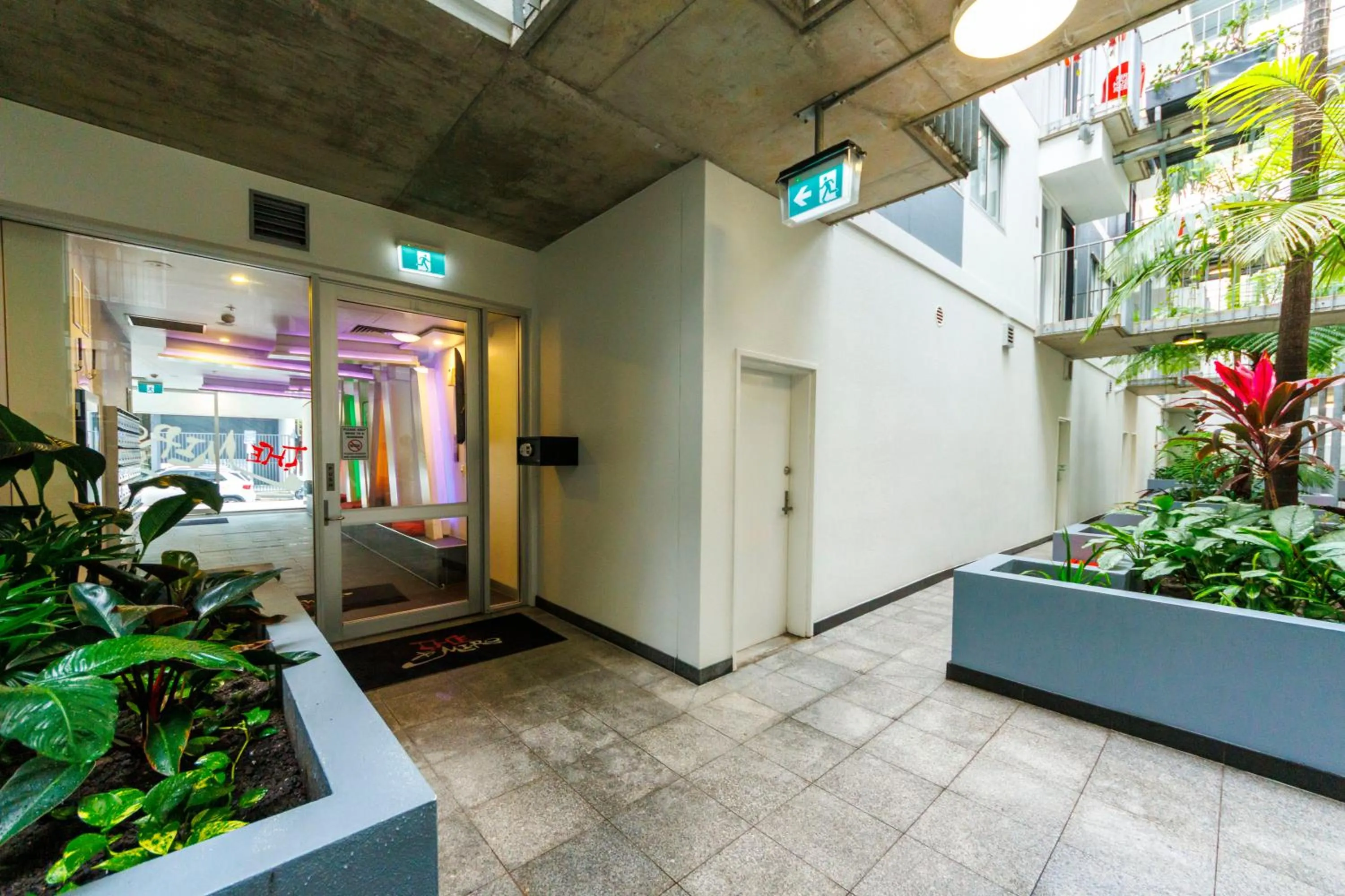 Garden in The Miro Apartments