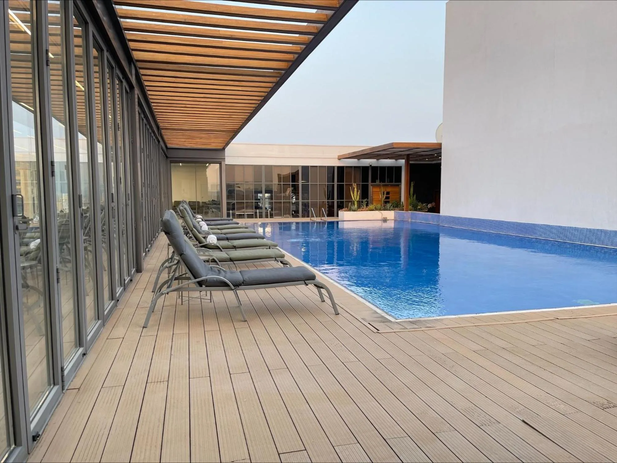 sunbed in K108 Hotel Doha