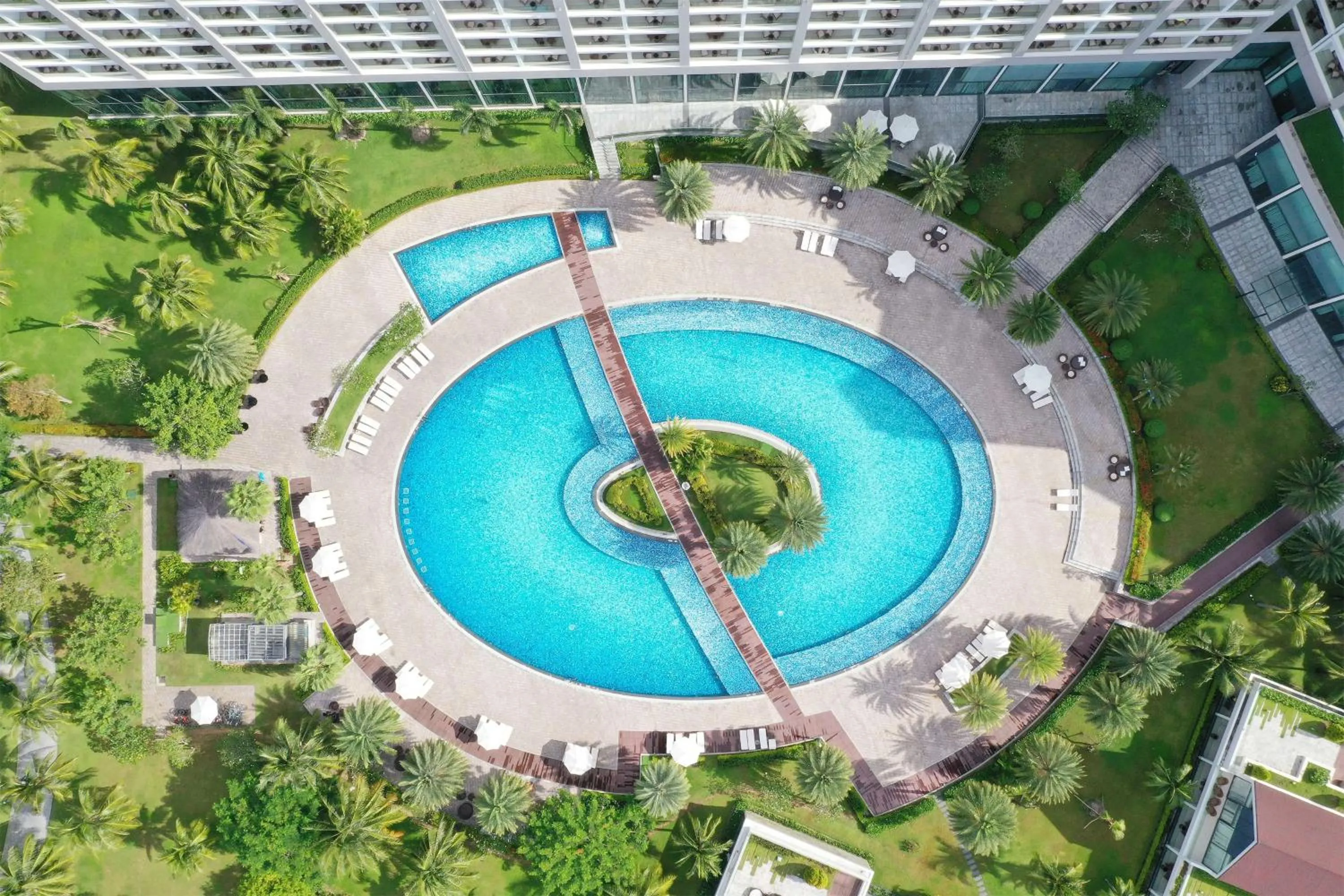 Pool view in Radisson Blu Resort Phu Quoc