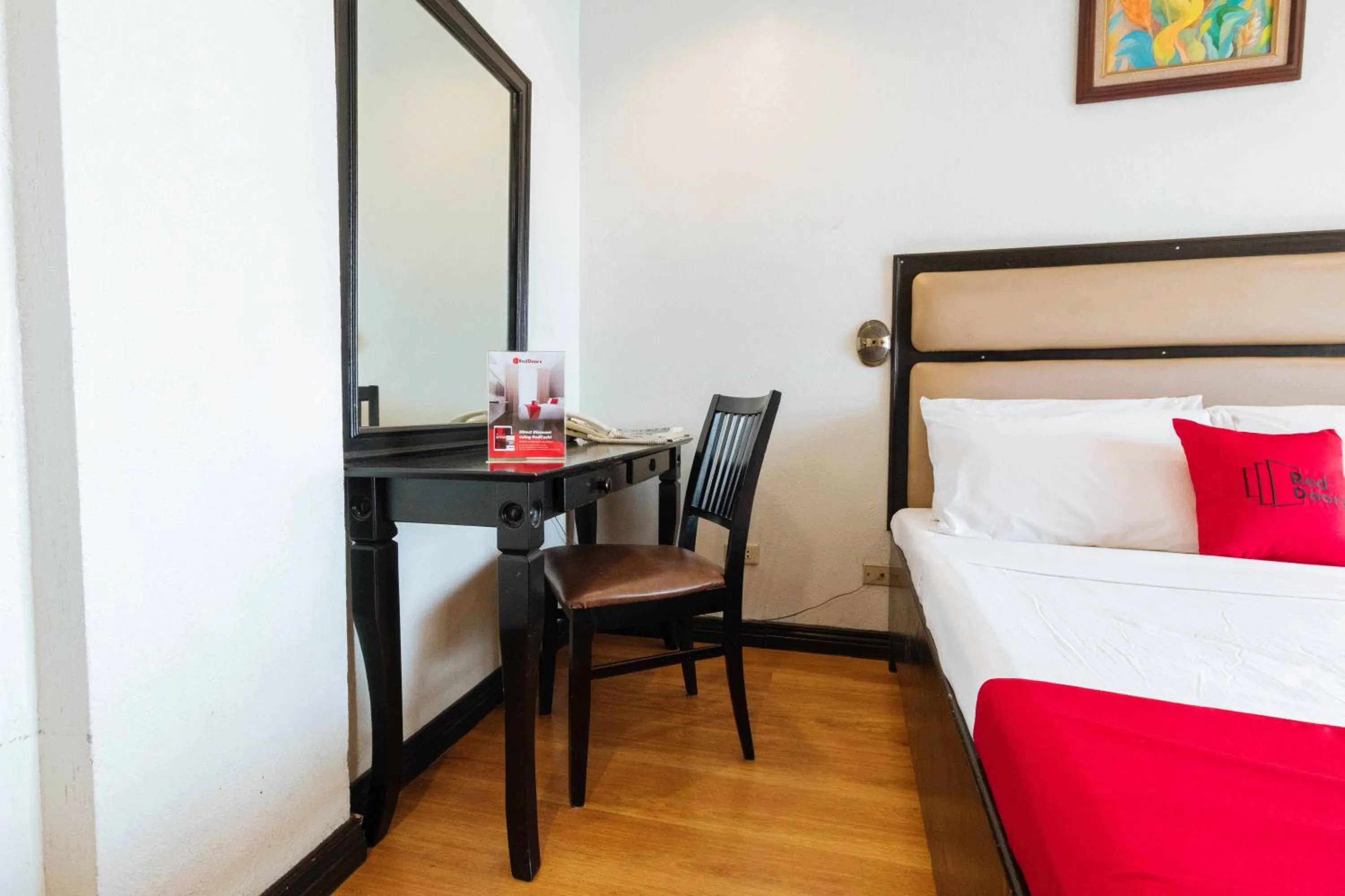 Bedroom, Bed in RedDoorz Plus at The Ridge Tagaytay