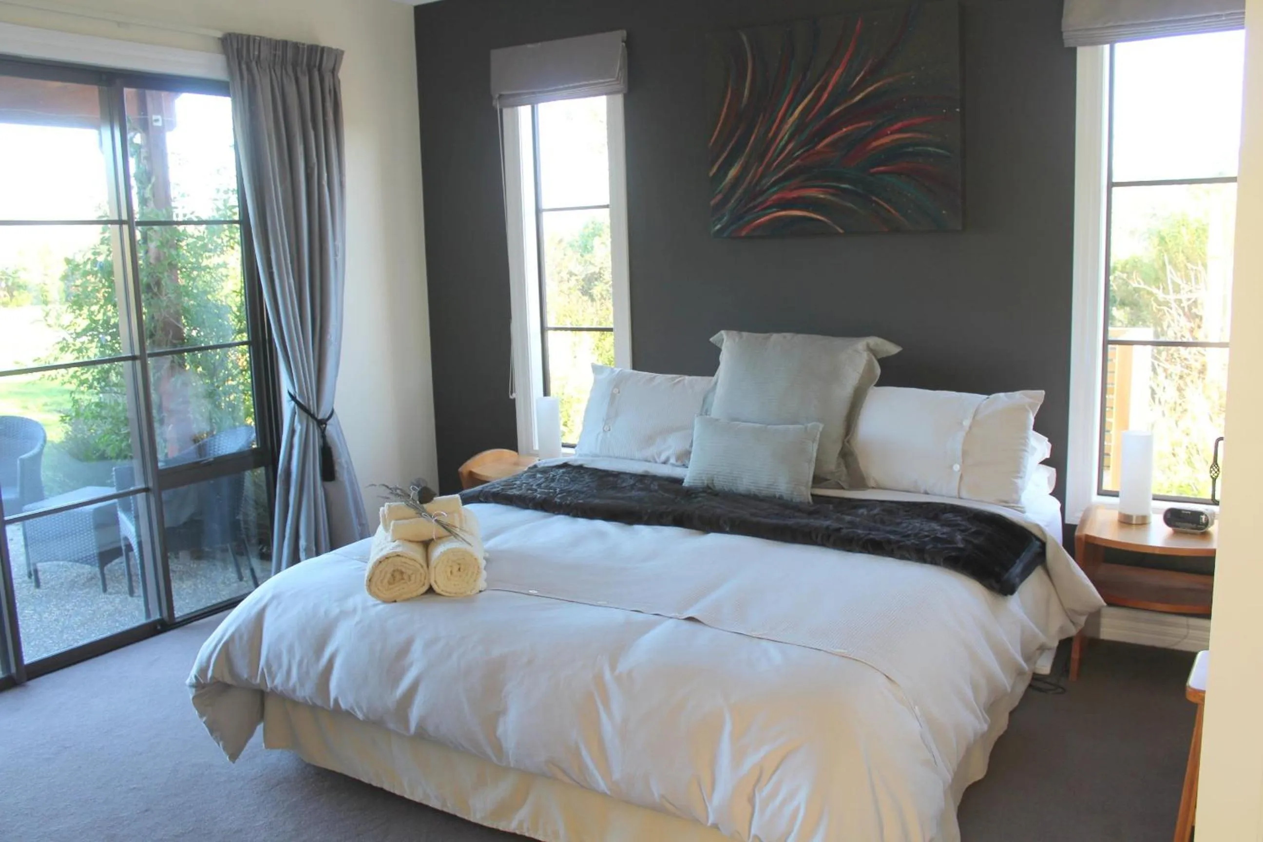 Bed in The Summit Lodge