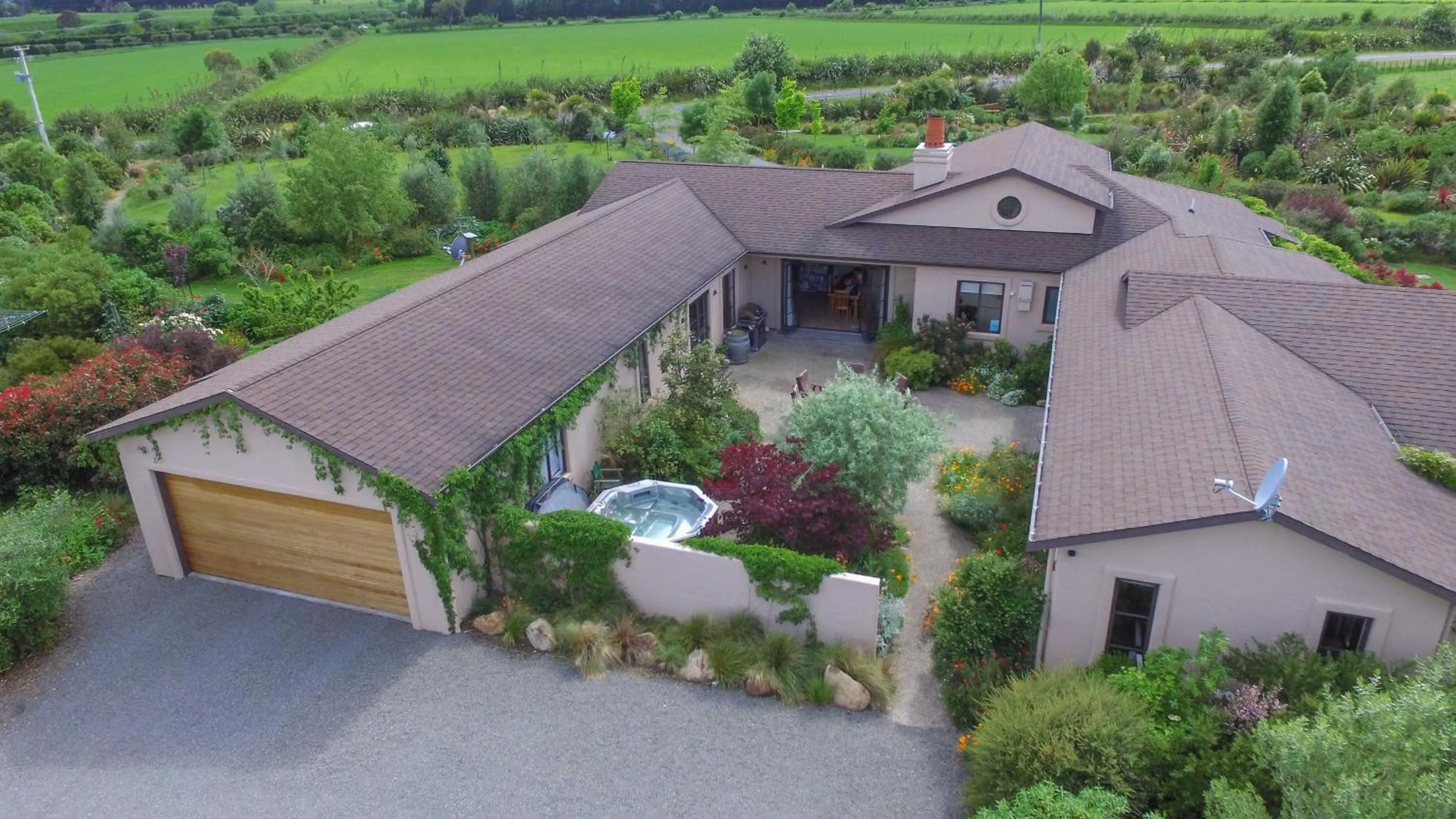 Bird's eye view in The Summit Lodge