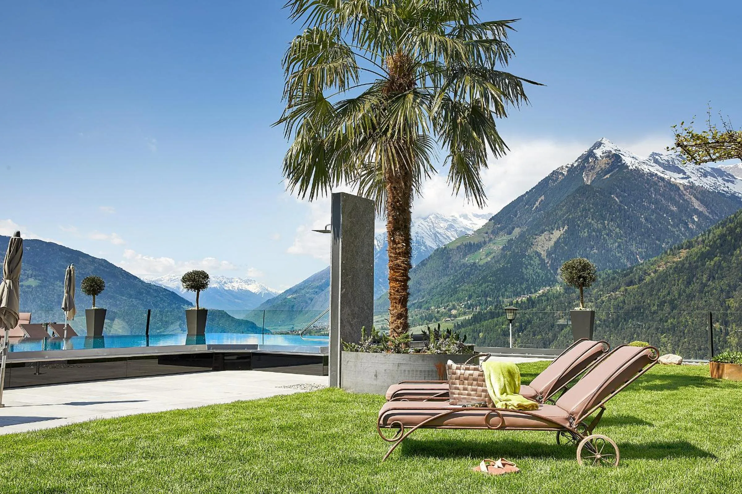 Garden in Hotel Das Sonnenparadies