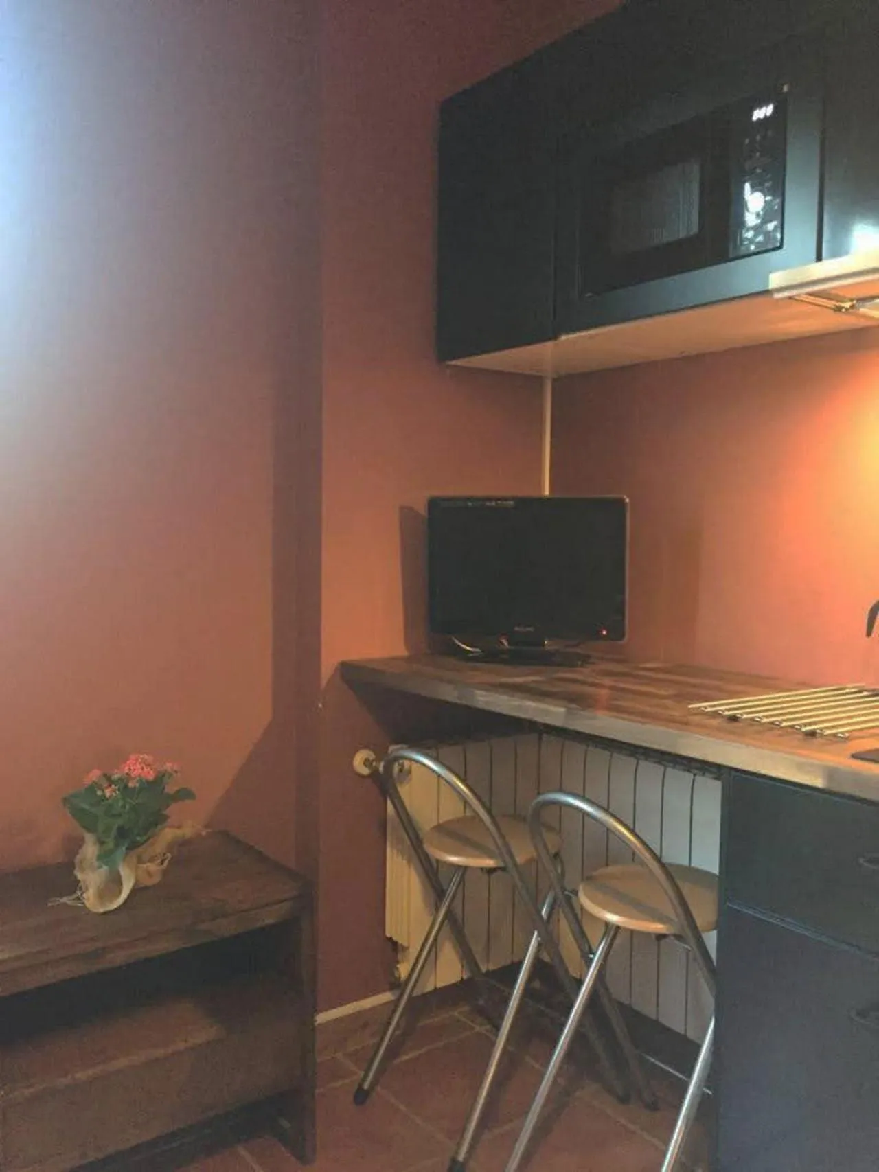 Kitchen or kitchenette in Hotel Rural El Jardin de la Hilaria