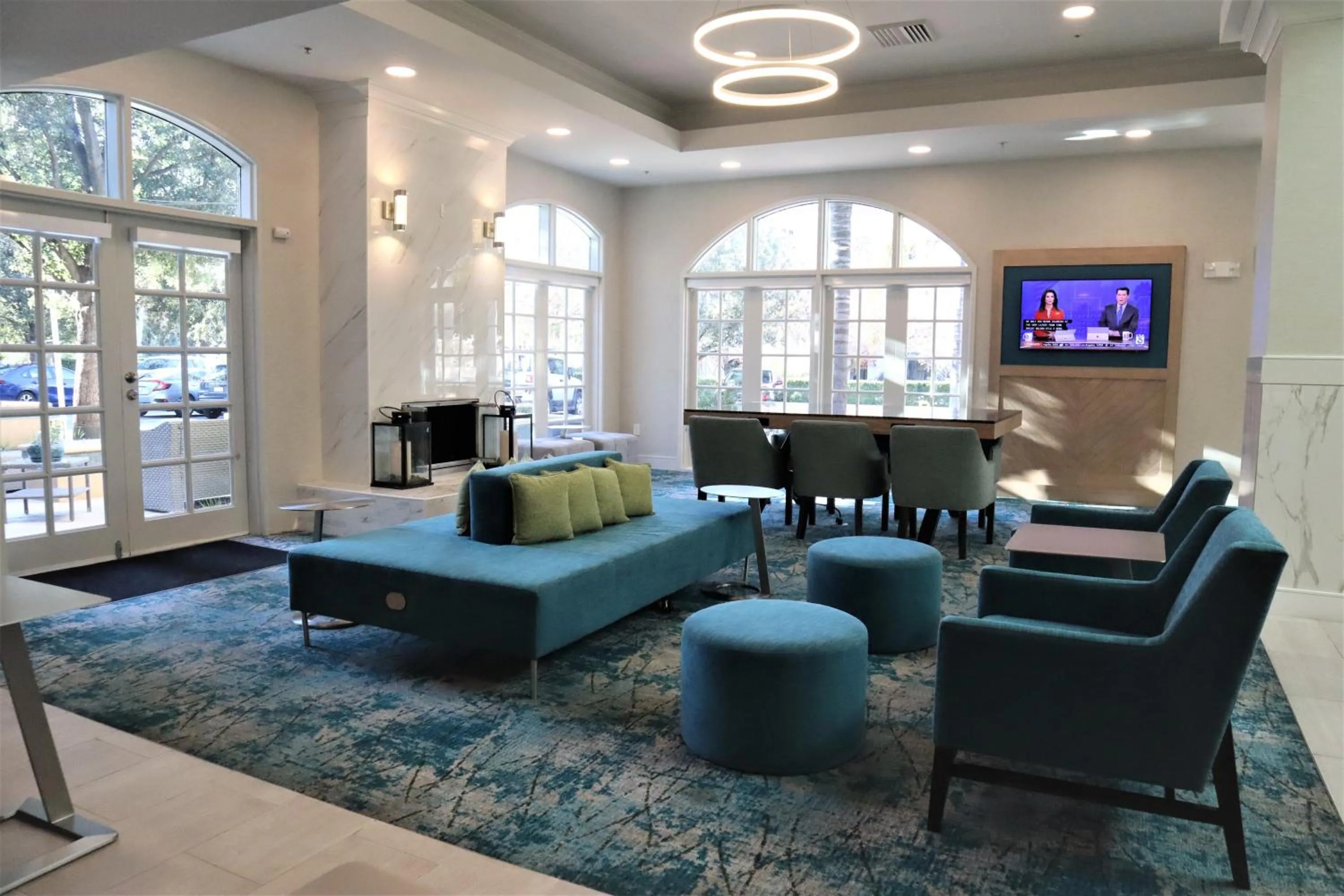 Lobby or reception in Hilton Garden Inn Calabasas