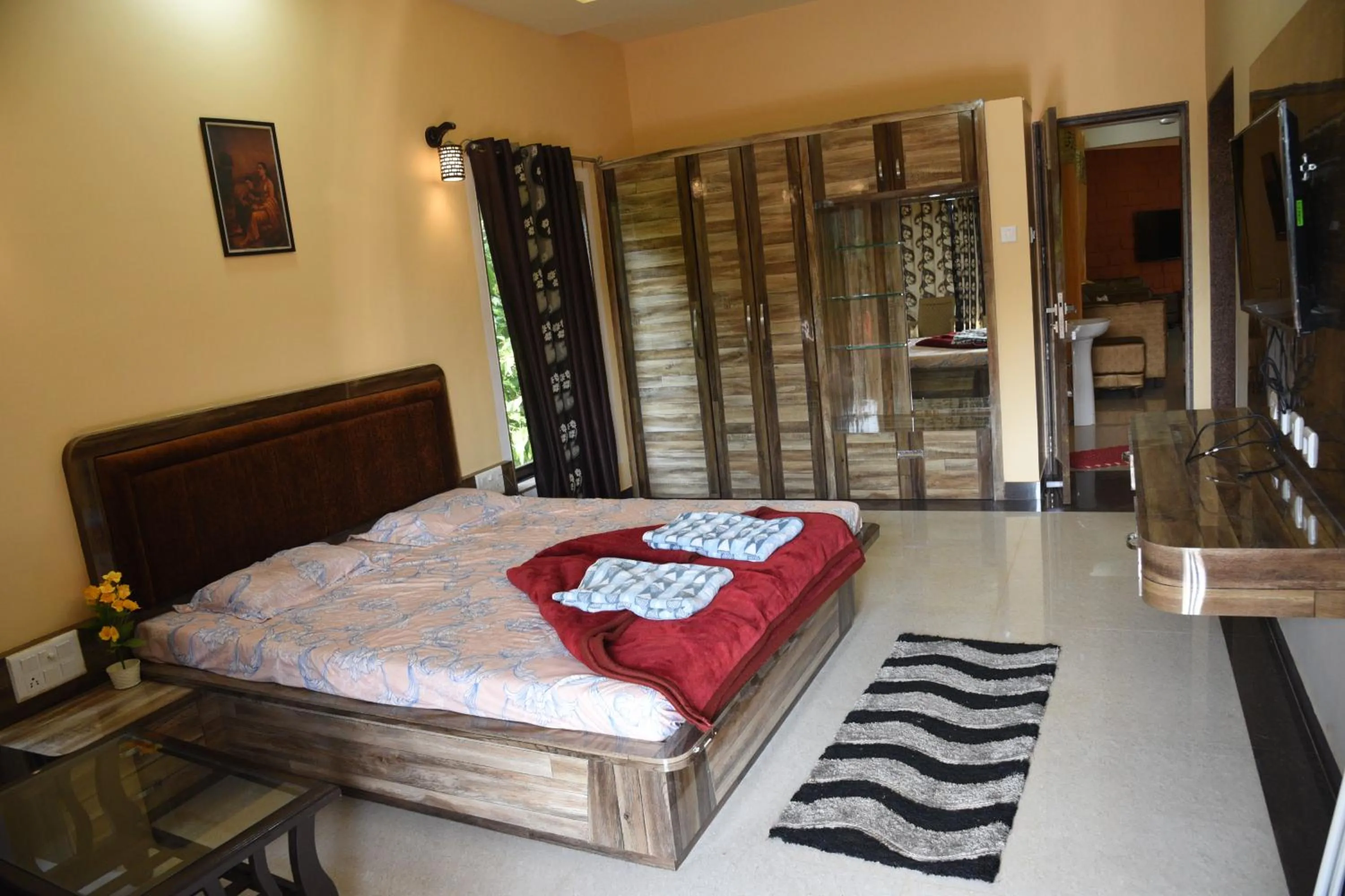Property building, Bed in Shree Ramkrishna Anandvan