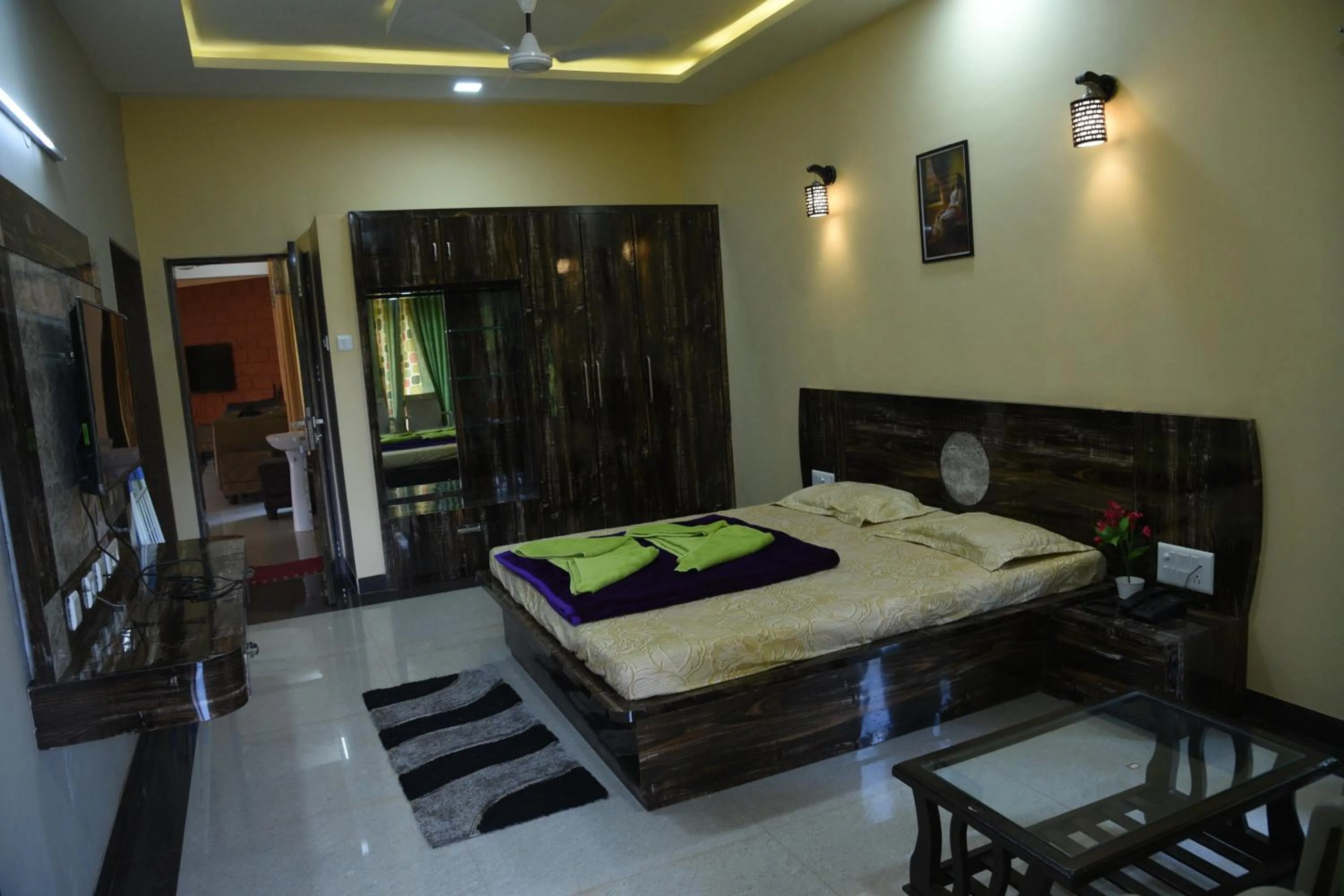 Bed in Shree Ramkrishna Anandvan