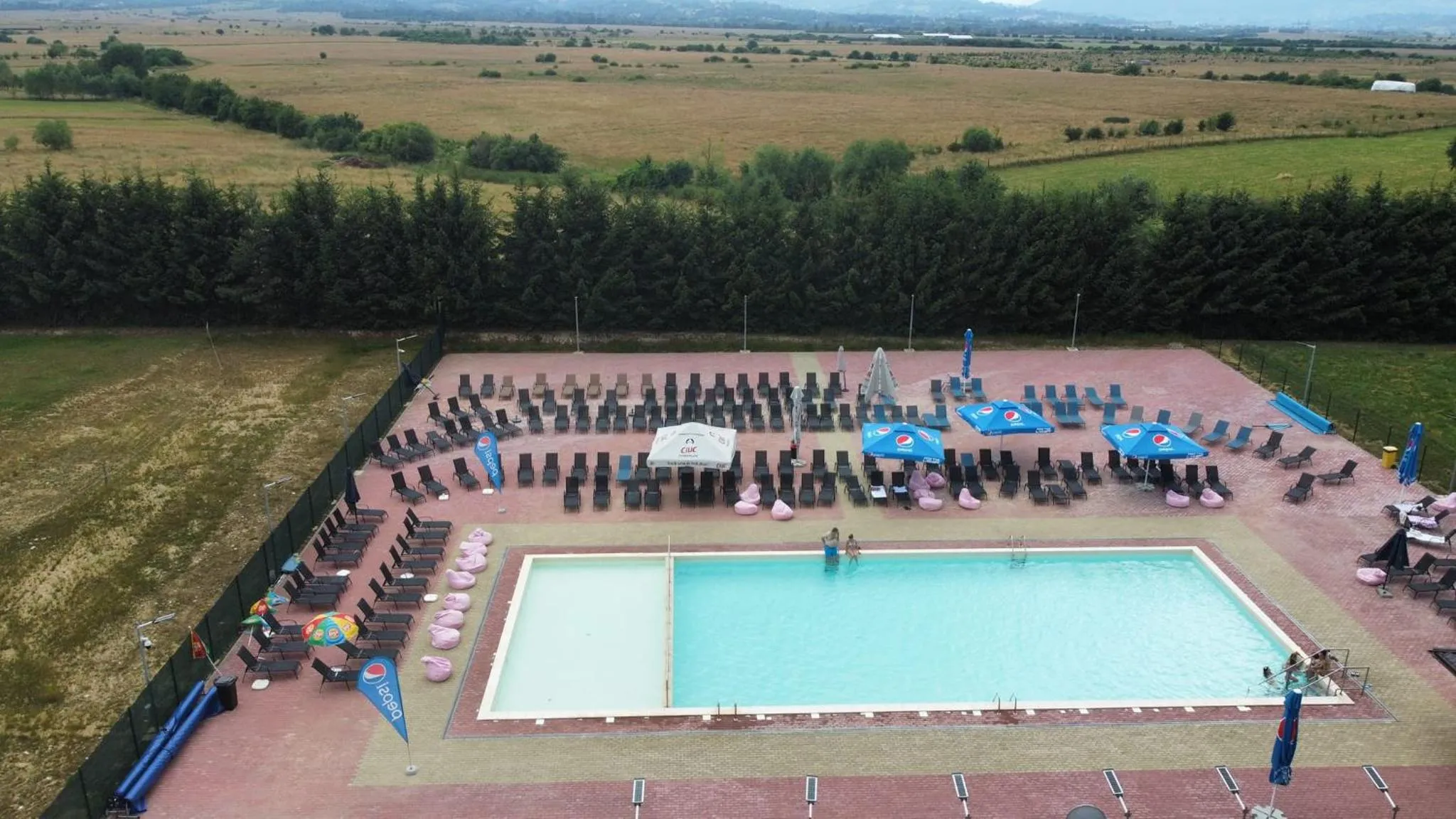 Swimming pool in Complex Panicel