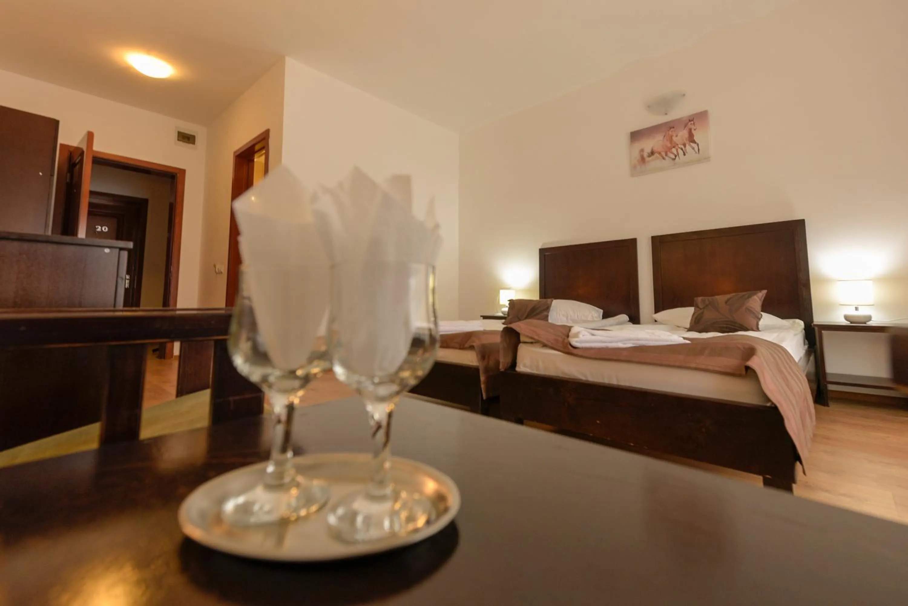 Photo of the whole room, Bed in Complex Panicel