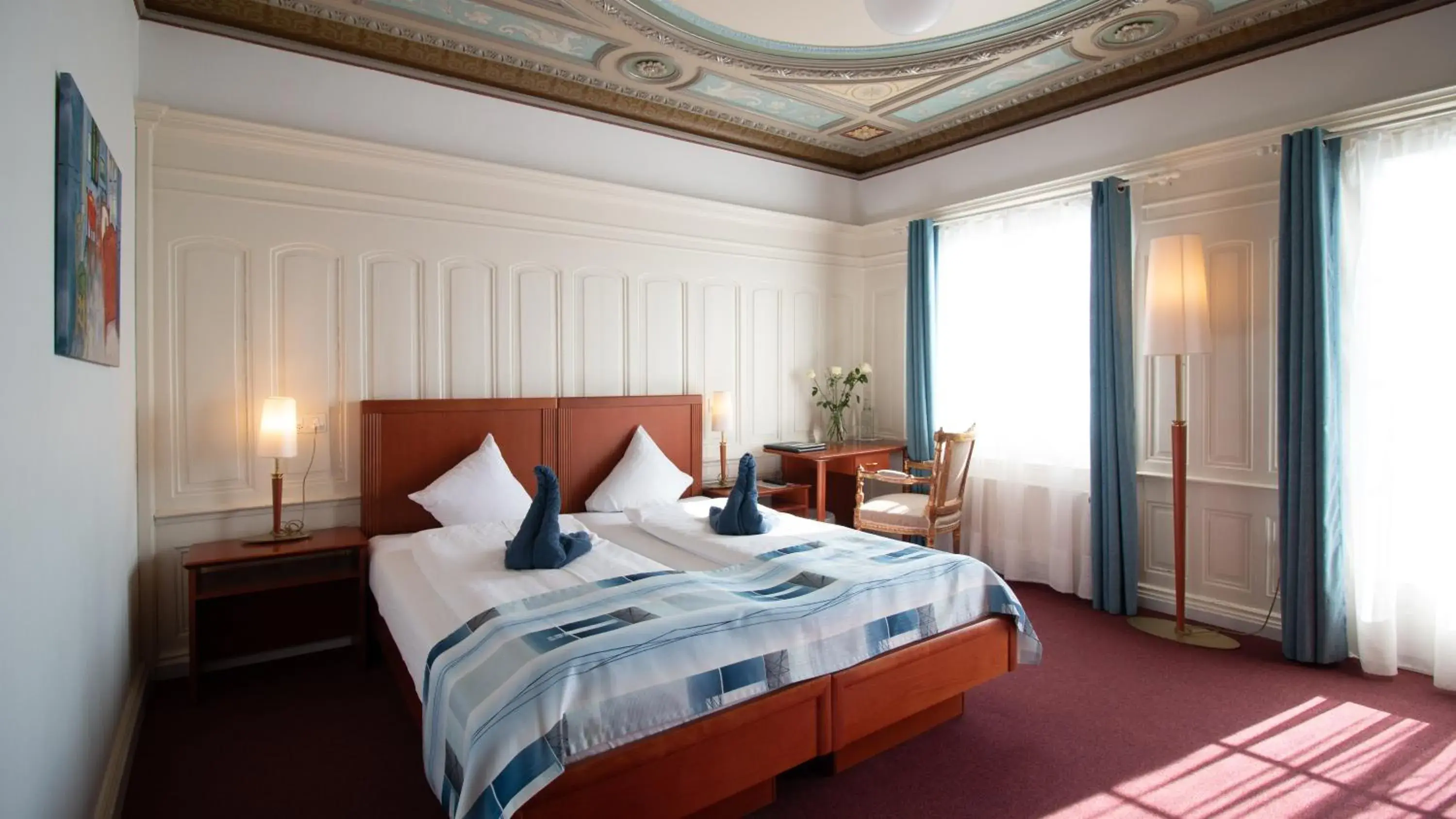 Economy Double Room in Hotel Schloss Romanshorn Economy Double Room in Hotel Schloss Romanshorn