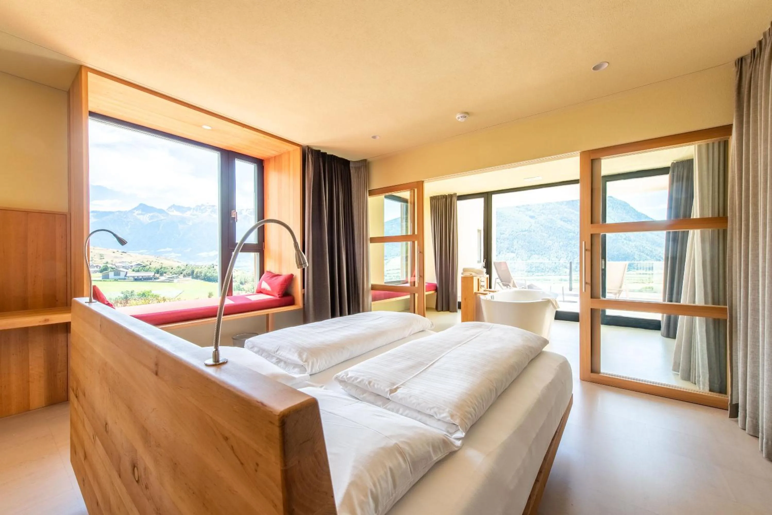 Photo of the whole room, Bed in Bio Hotel Panorama