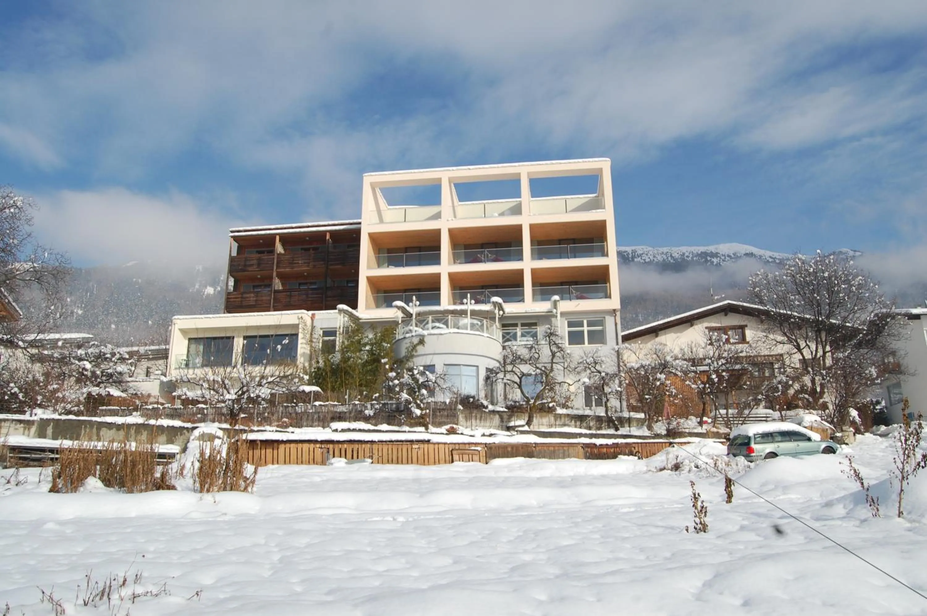Property building in Bio Hotel Panorama
