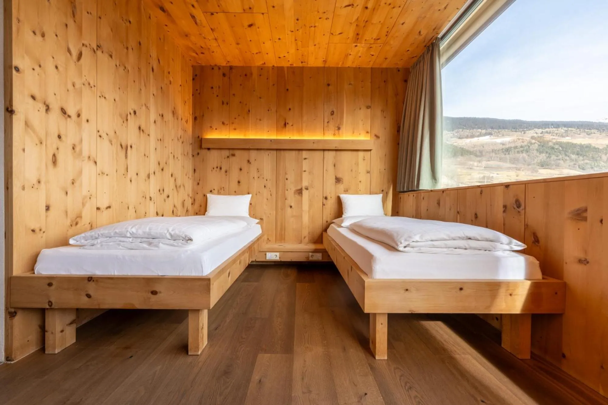 Bed in Bio Hotel Panorama
