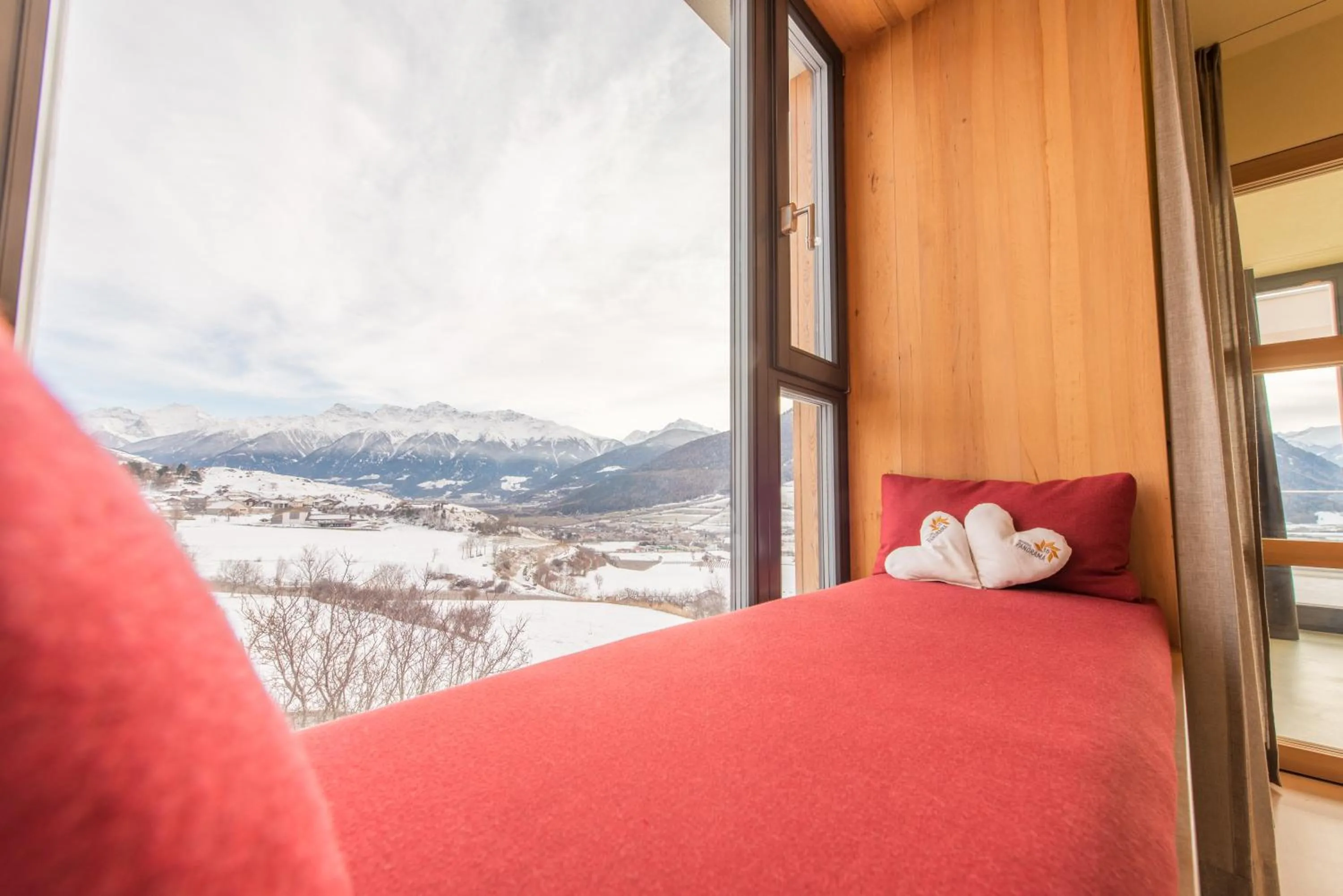 Winter, Bed in Bio Hotel Panorama