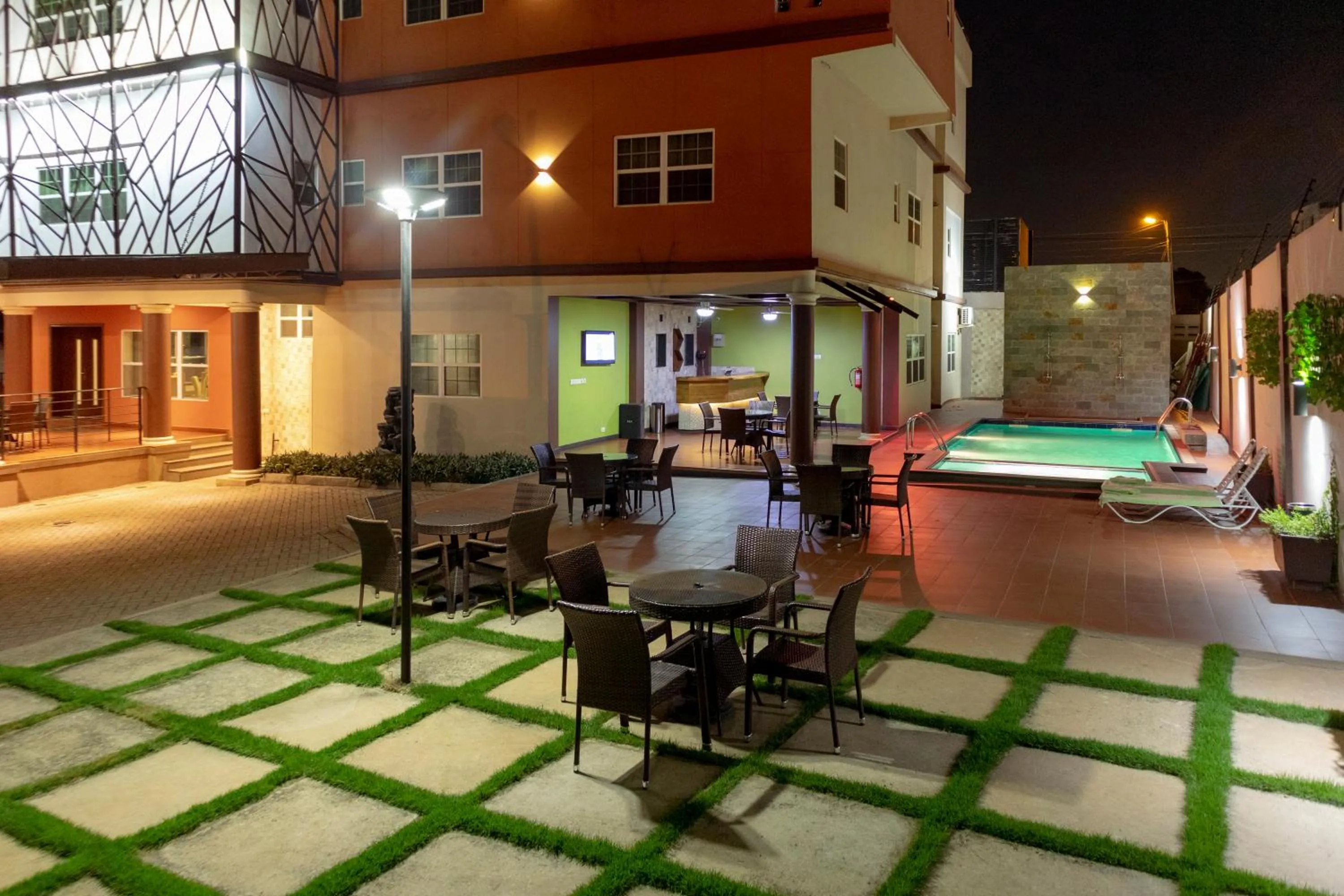 Property building in Frederick's Lodge