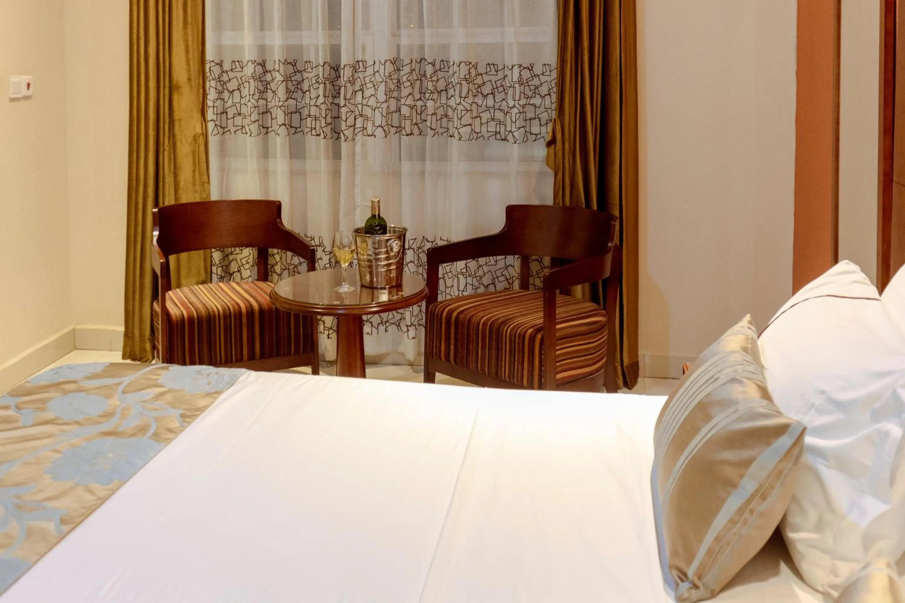 Bedroom, Bed in Frederick's Lodge