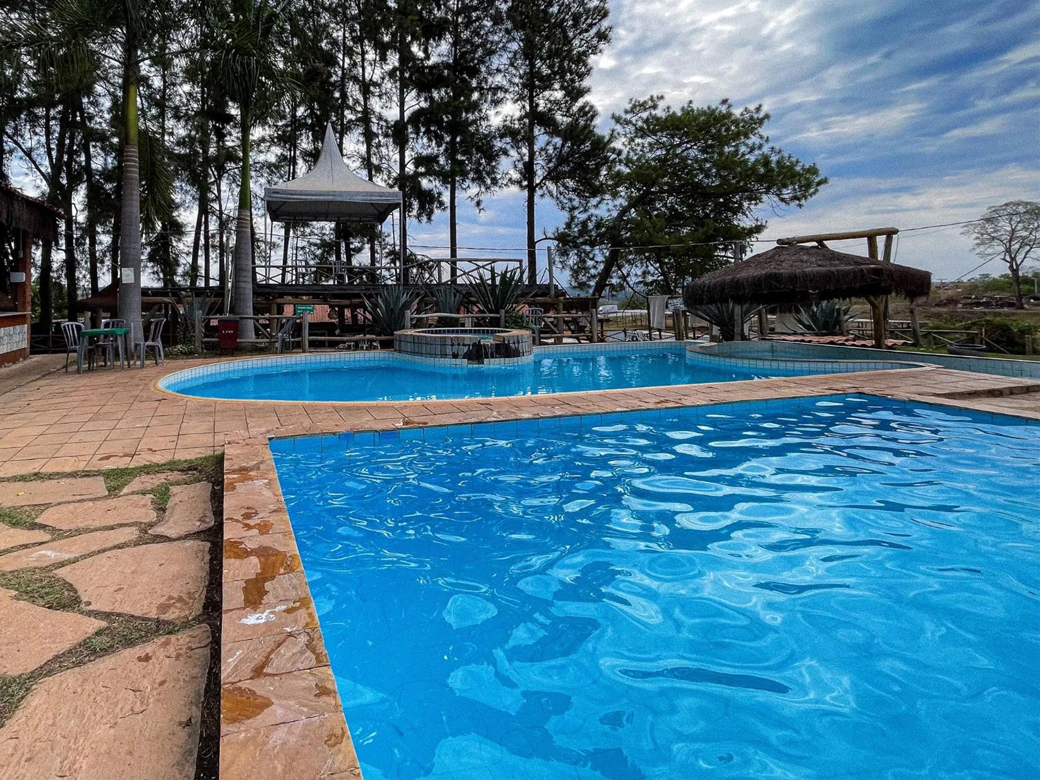 Swimming pool in Ranchos 30 Hotel Fazenda