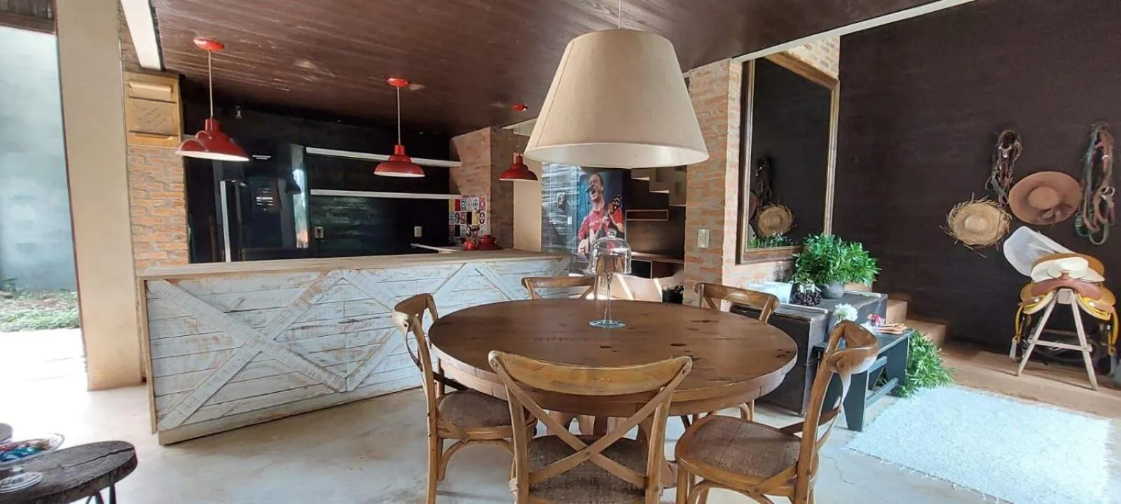 Seating area in Ranchos 30 Hotel Fazenda