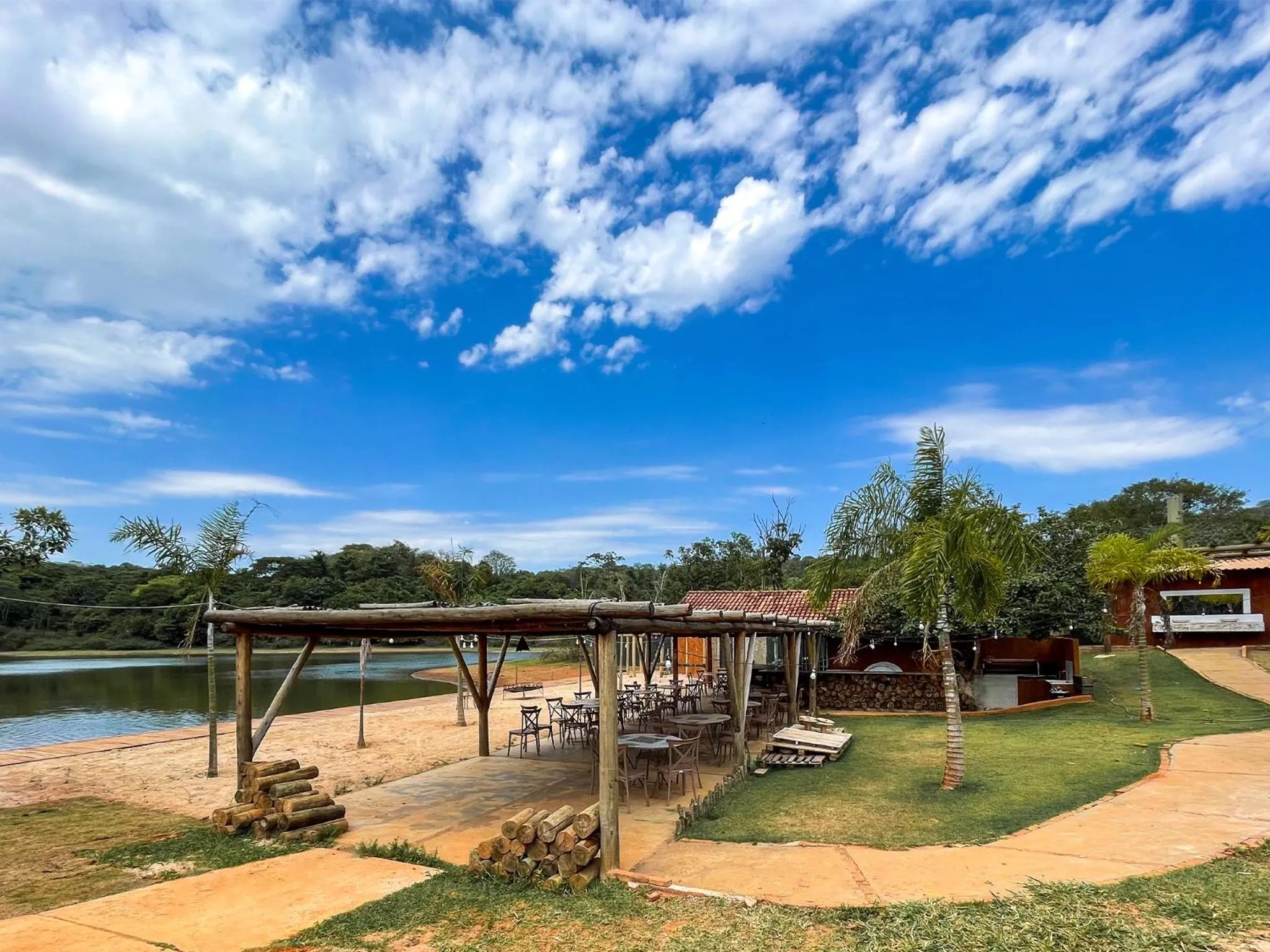 Seating area in Ranchos 30 Hotel Fazenda