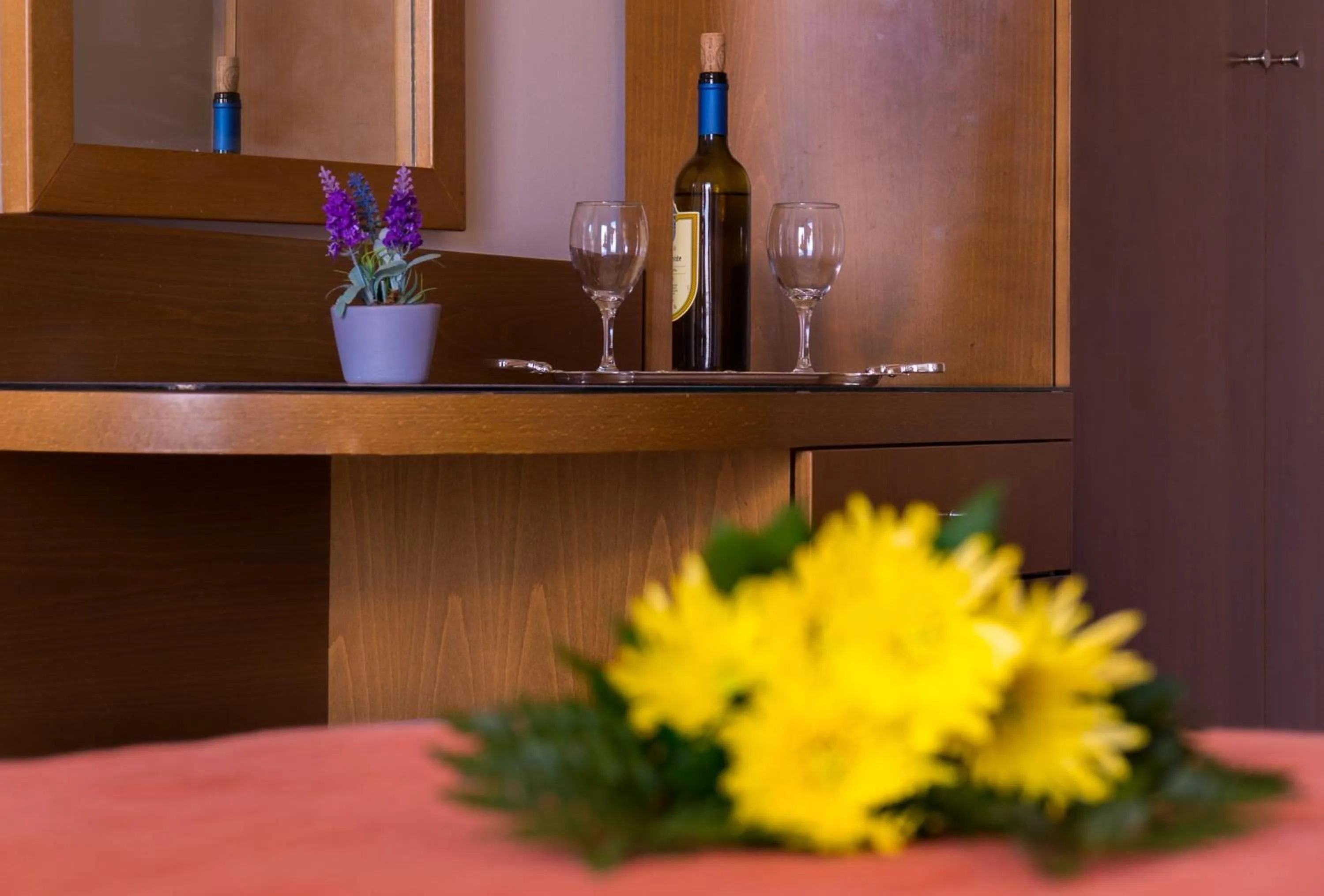 Decorative detail in Palatino Hotel